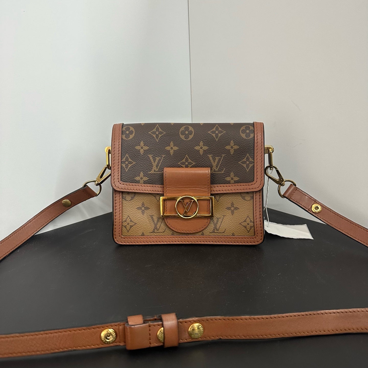 Louis Vuitton - Dauphine - Leather - Brown - (mini)