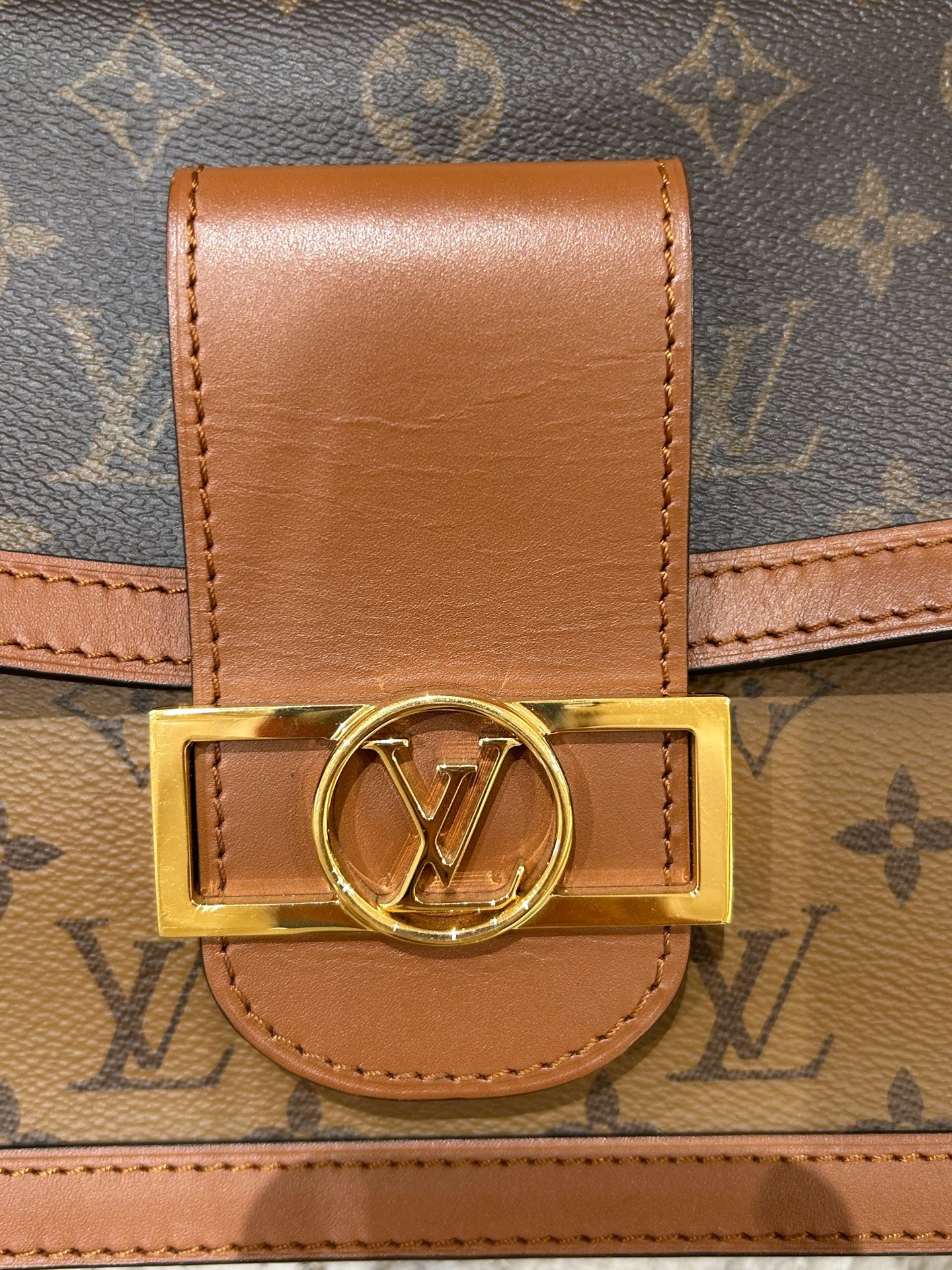 Louis Vuitton - Dauphine - Leather - Brown - (mini)