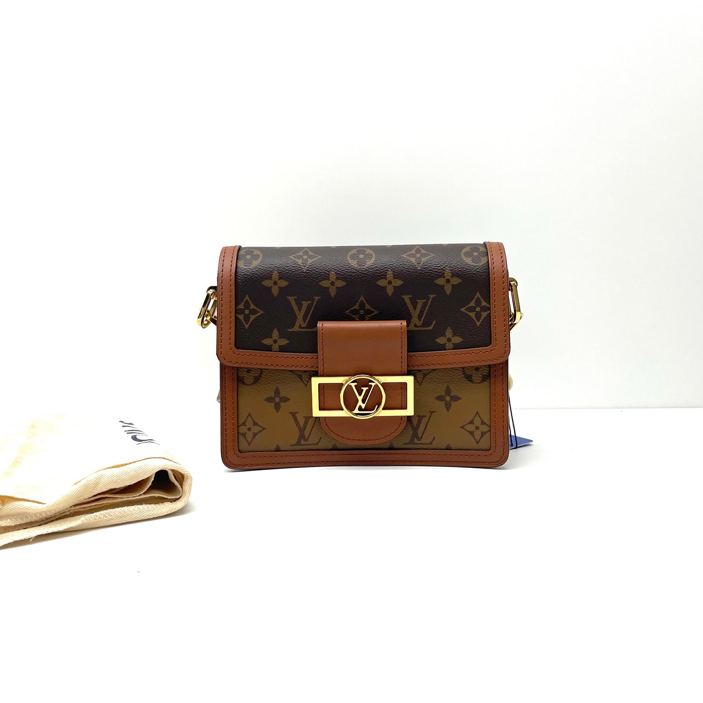 Louis Vuitton - Dauphine - Leather - Brown - (small)