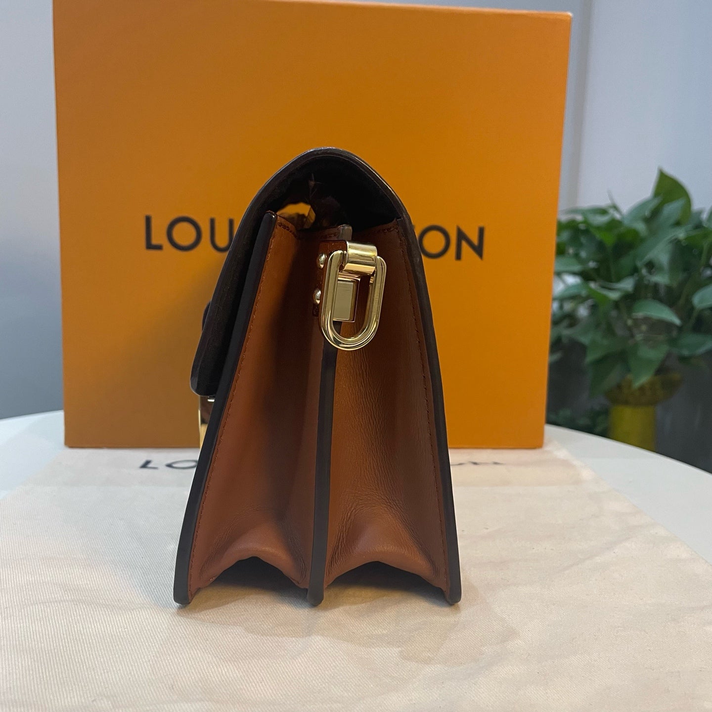 Louis Vuitton - Dauphine - Leather - Brown - (small)