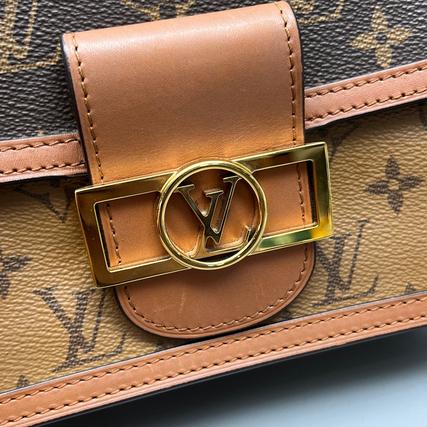 Louis Vuitton - Dauphine - Leather - Brown - (small)