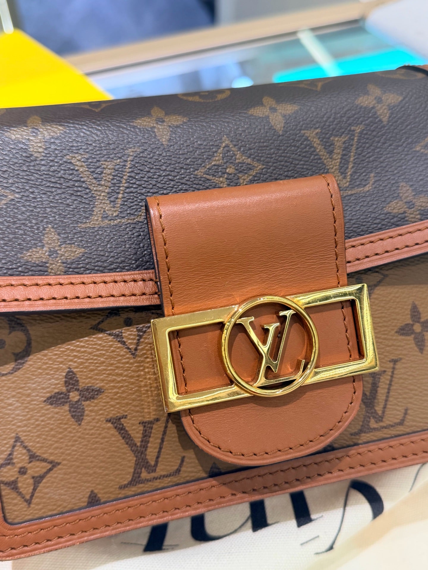 Louis Vuitton - Dauphine - Leather - Brown - (small)