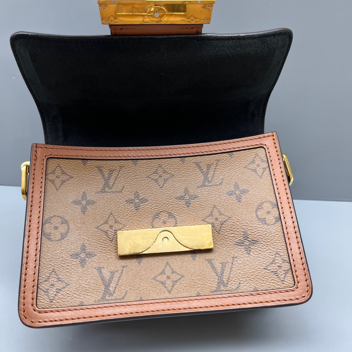 Louis Vuitton - Dauphine - Leather - Brown - (small)