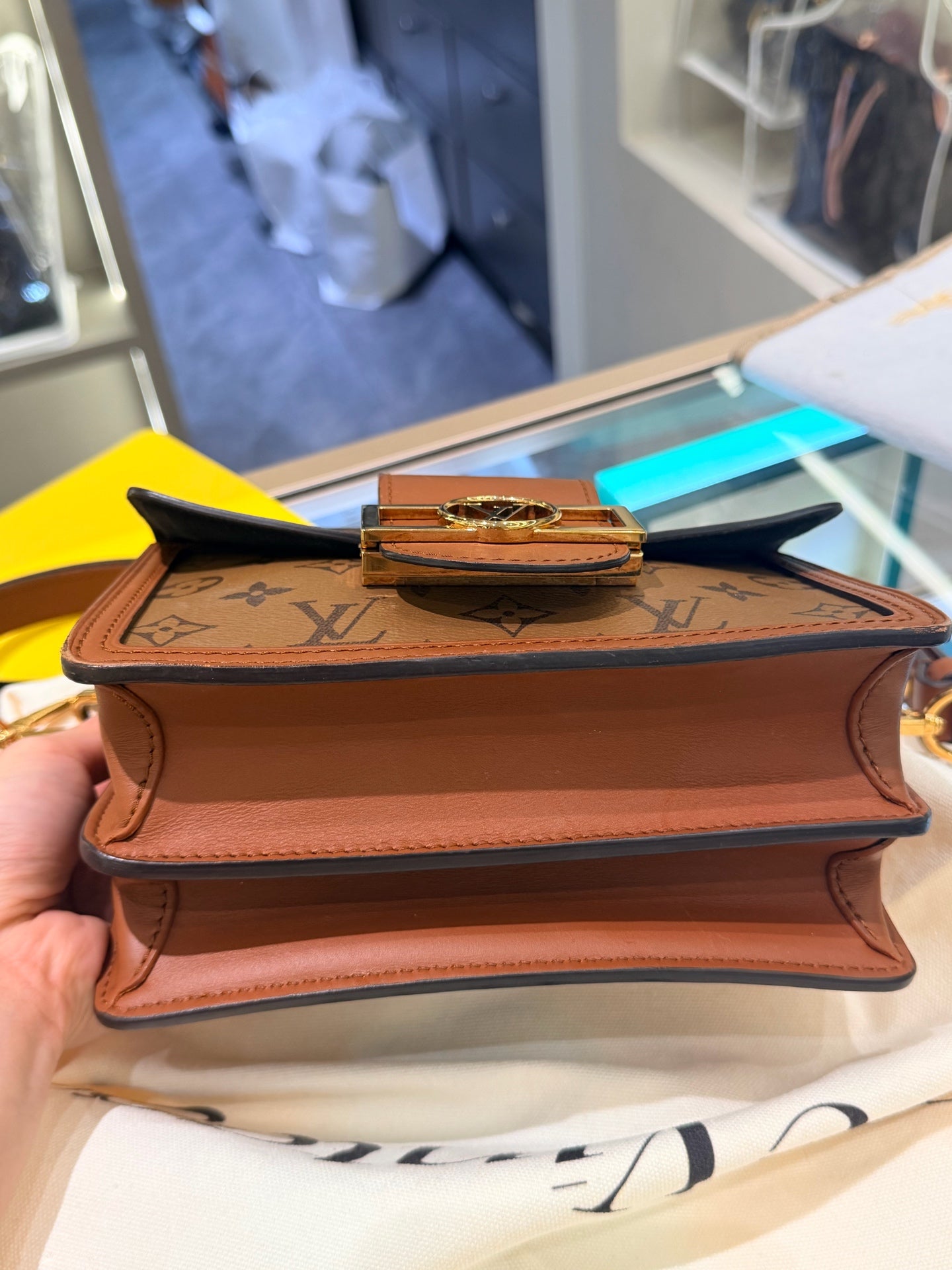 Louis Vuitton - Dauphine - Leather - Brown - (small)