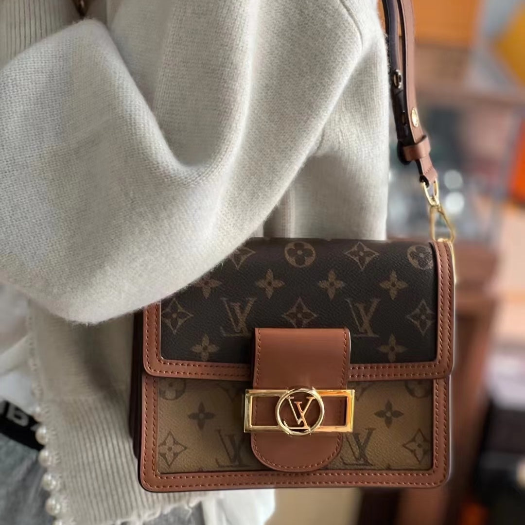 Louis Vuitton - Dauphine - Leather - Brown - (small)