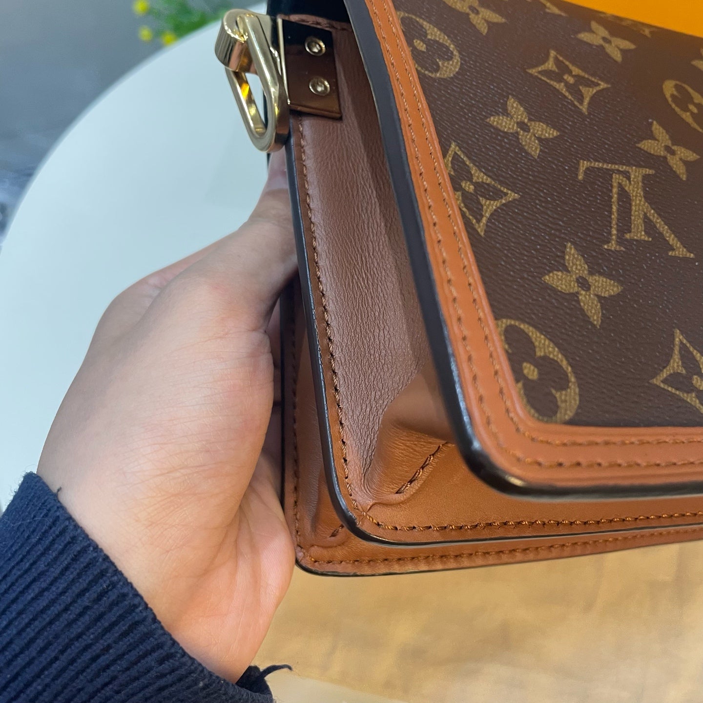 Louis Vuitton - Dauphine - Leather - Brown - (small)