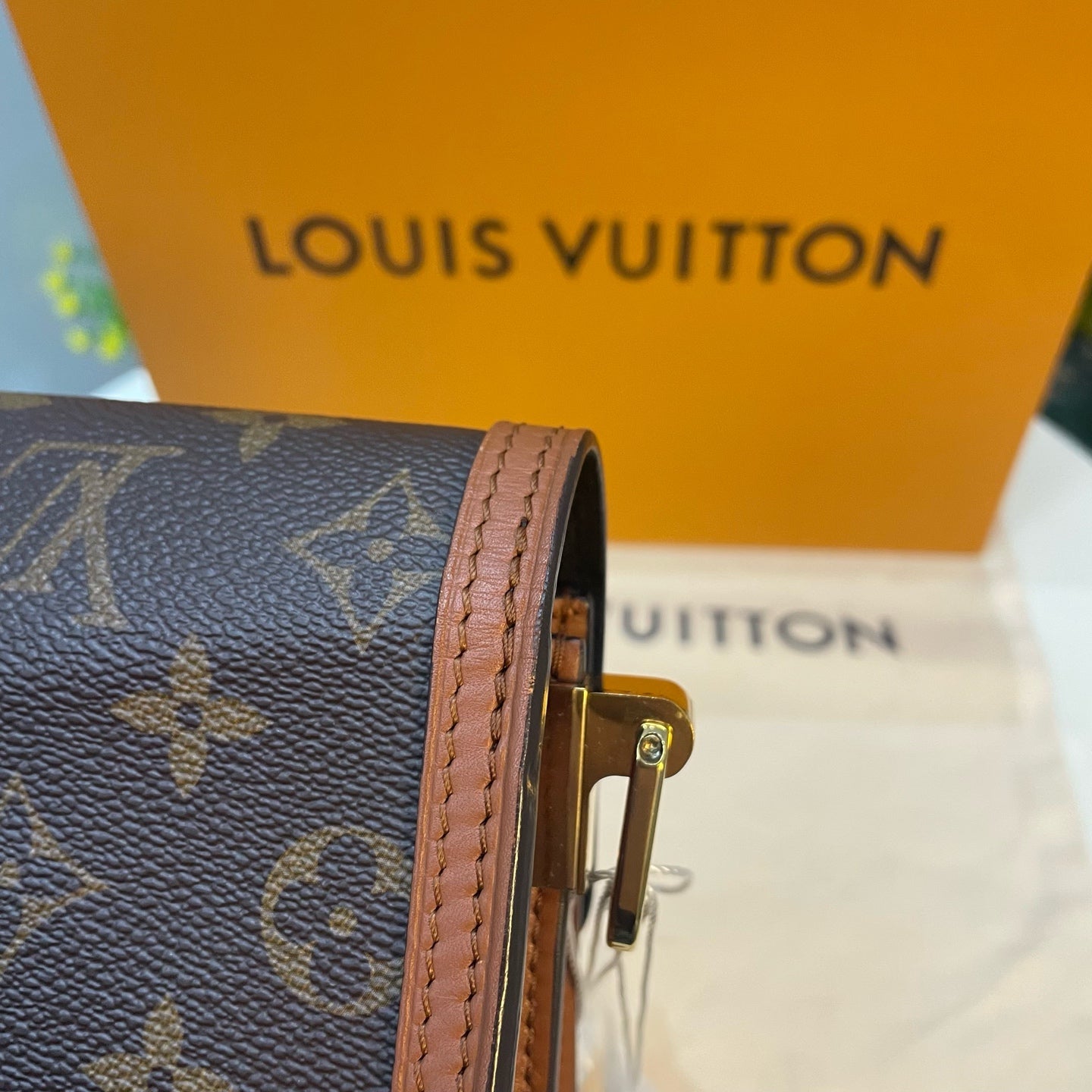 Louis Vuitton - Dauphine - Leather - Brown - (small)