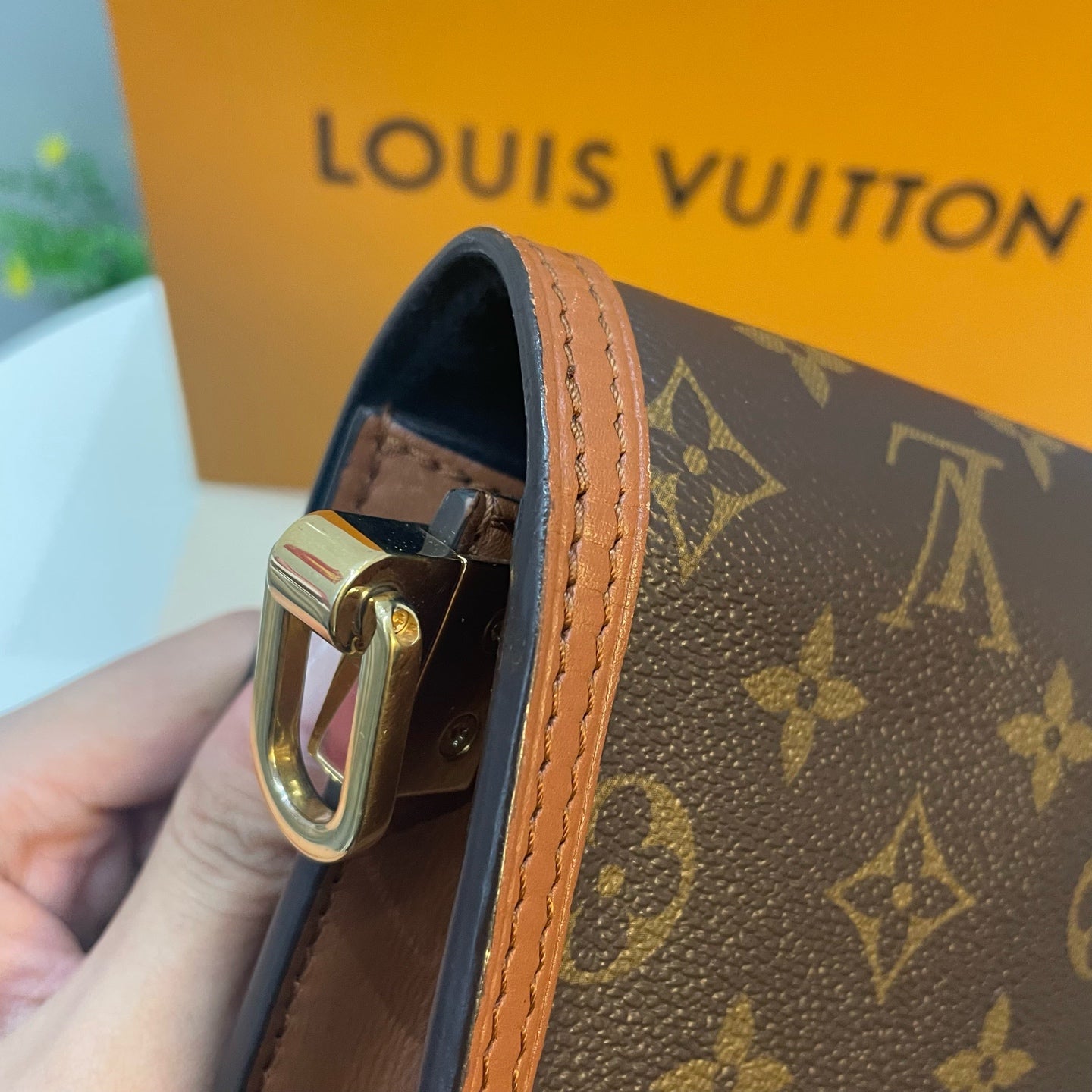 Louis Vuitton - Dauphine - Leather - Brown - (small)