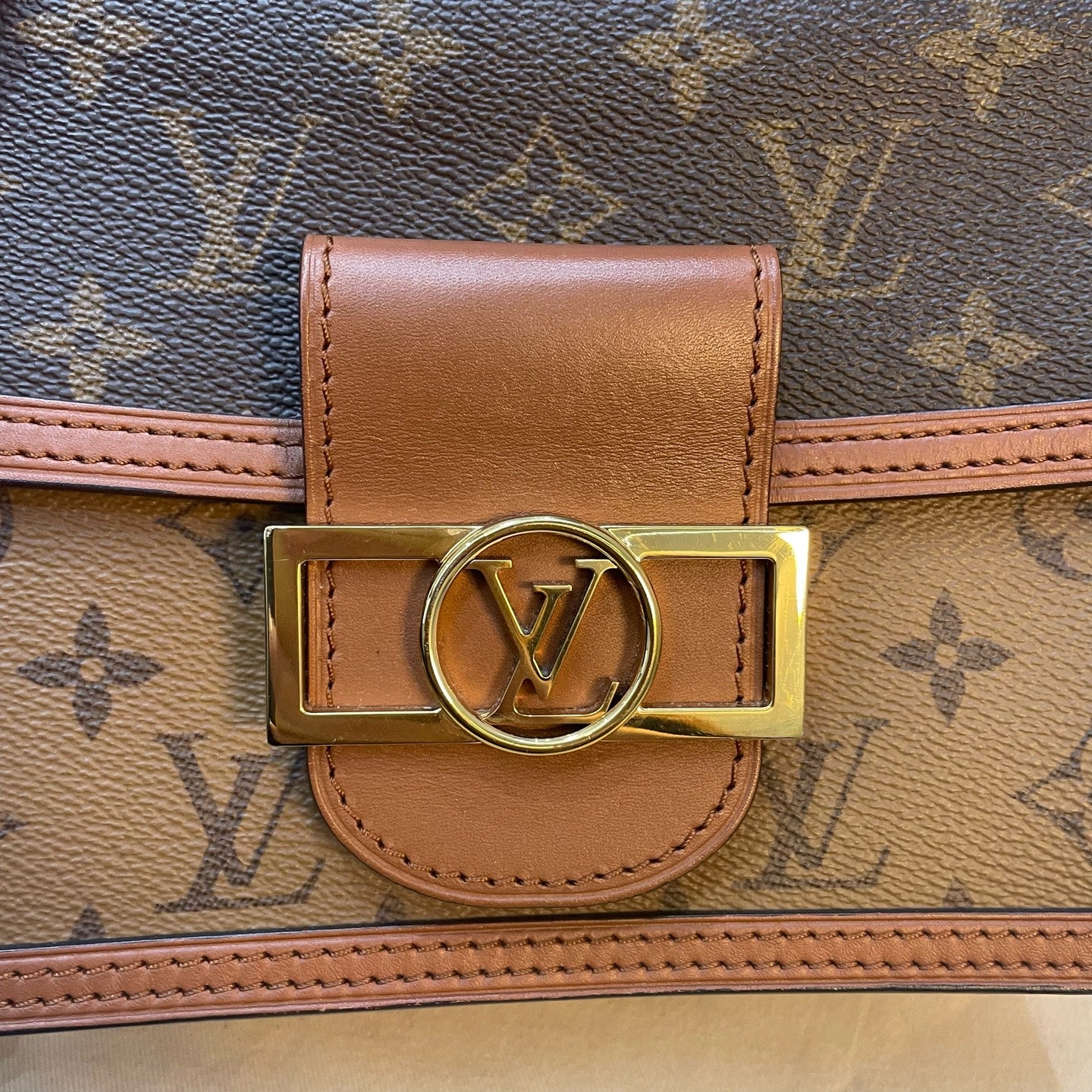 Louis Vuitton - Dauphine - Leather - Brown - (small)