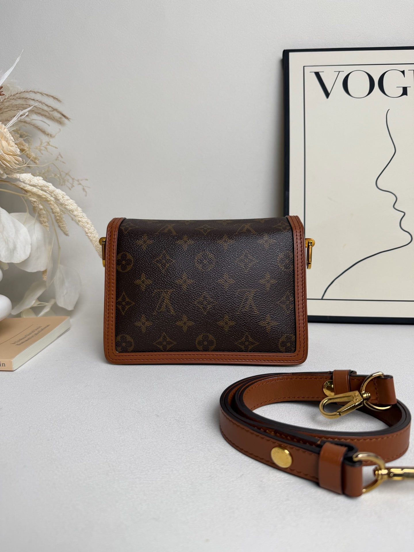 Louis Vuitton - Dauphine Mini - Leather - Brown - (mini)
