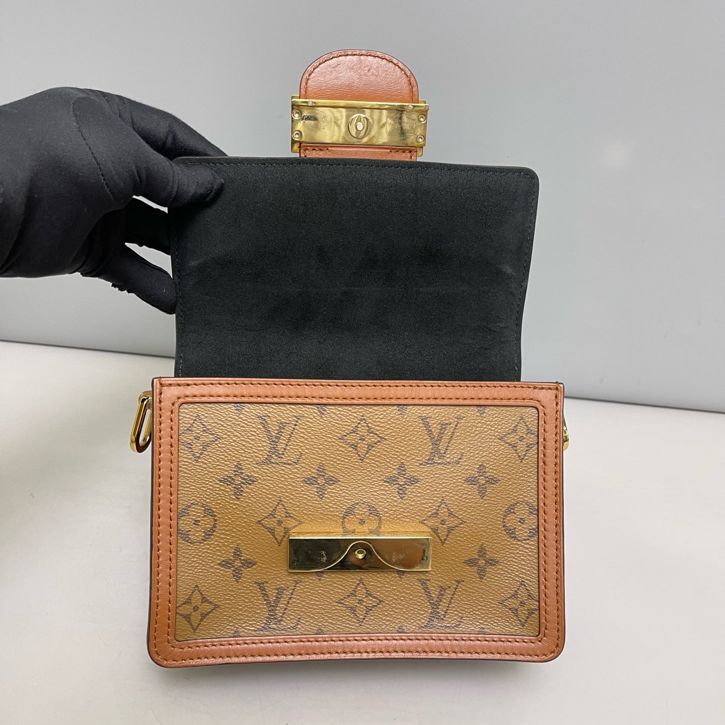 Louis Vuitton - Dauphine Mini - Leather - Brown - (mini)