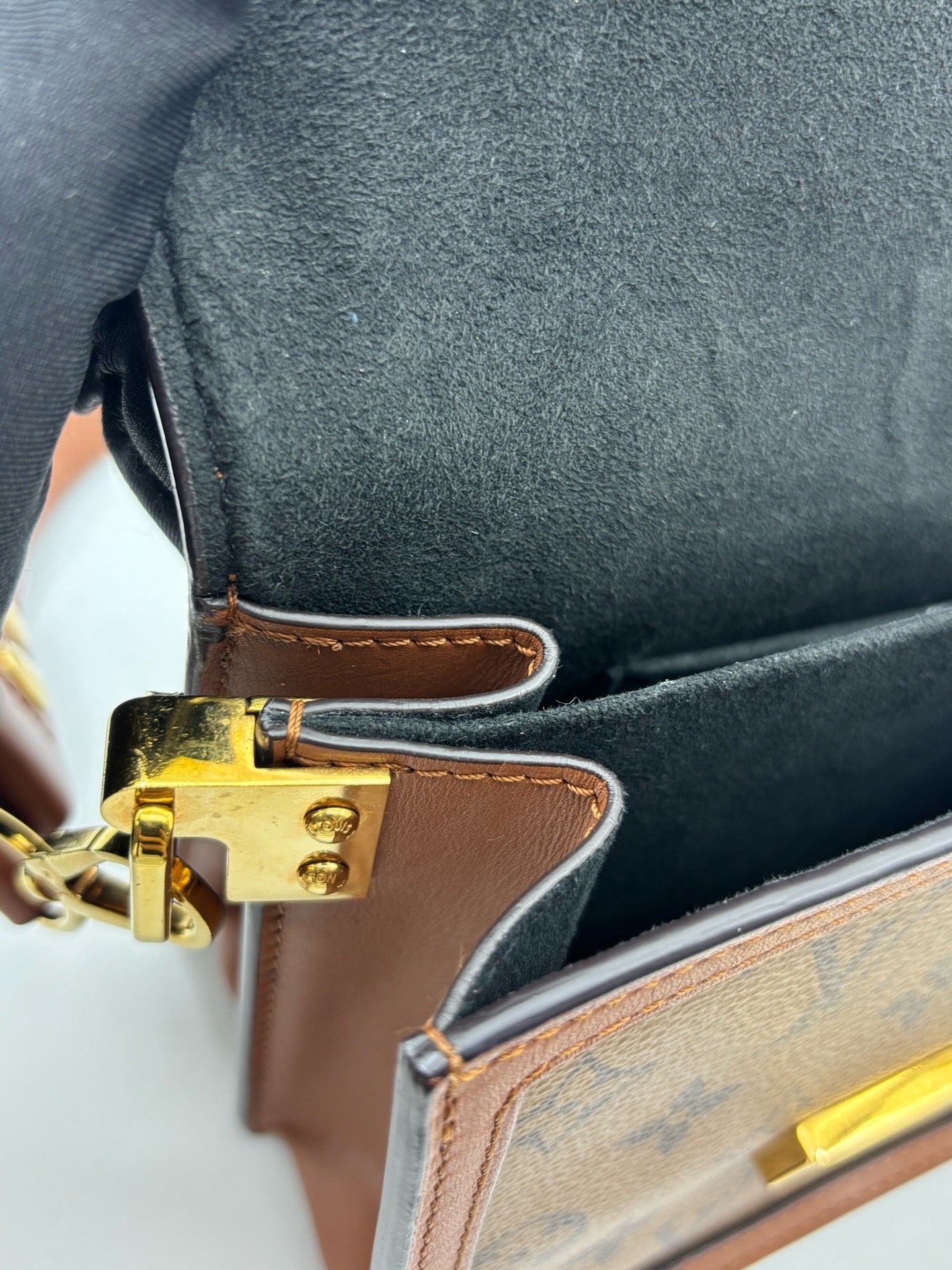 Louis Vuitton - Dauphine Mini - Leather - Brown - (mini)