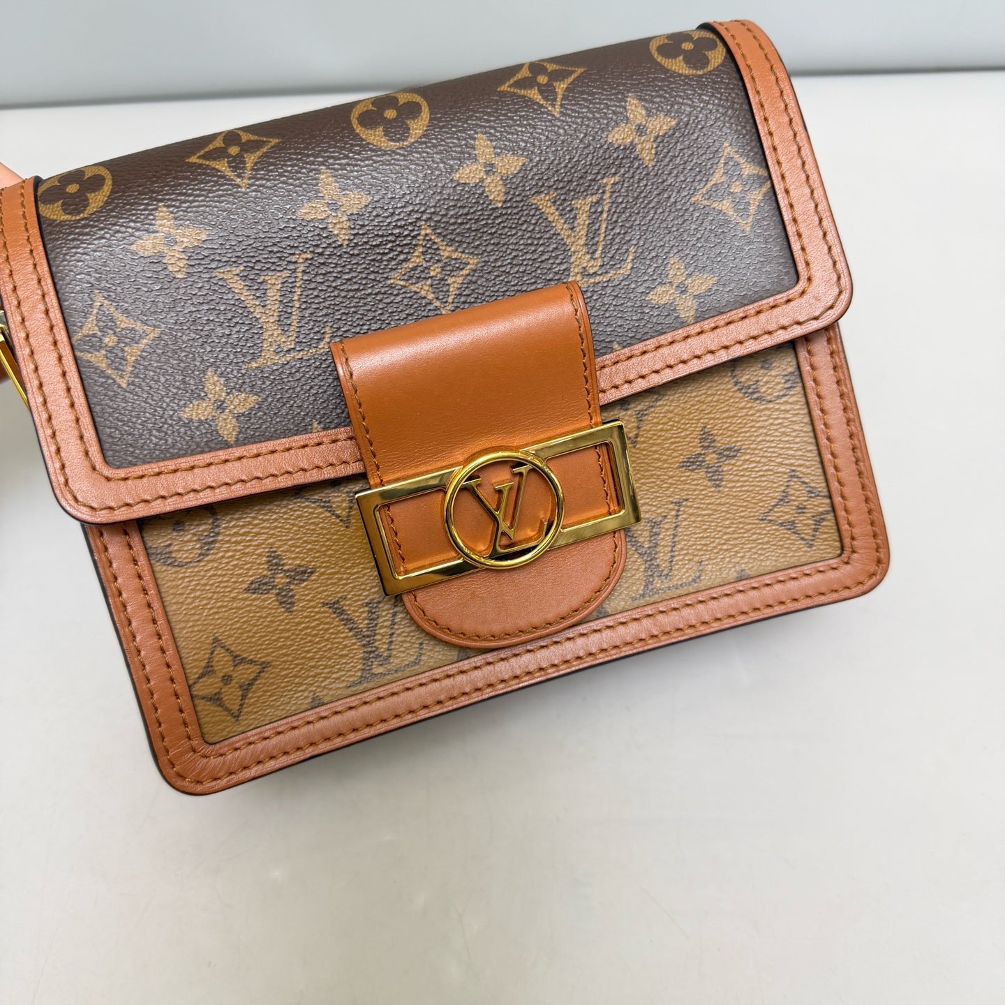Louis Vuitton - Dauphine Mini - Leather - Brown - (mini)