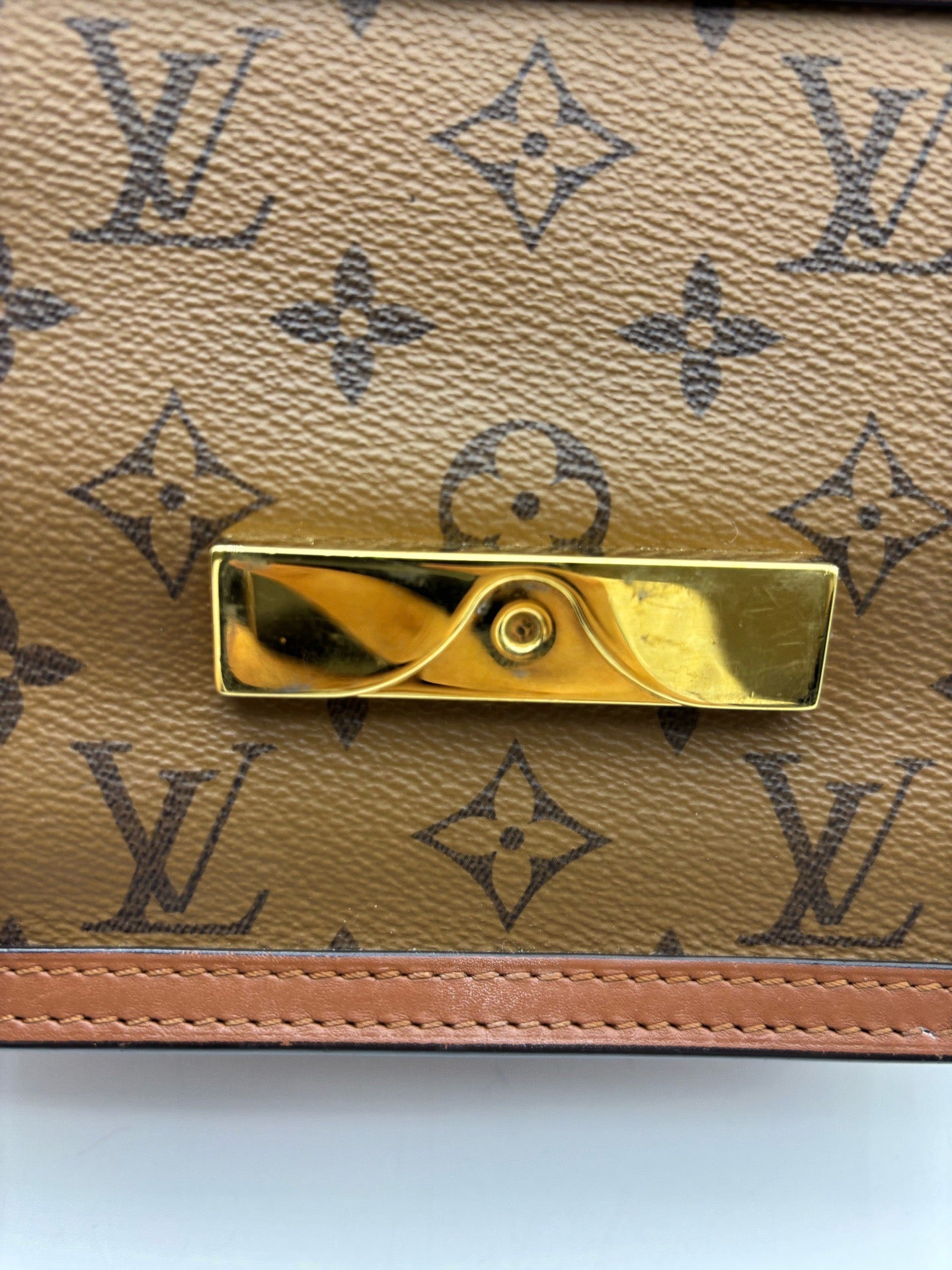 Louis Vuitton - Dauphine Mini - Leather - Brown - (mini)