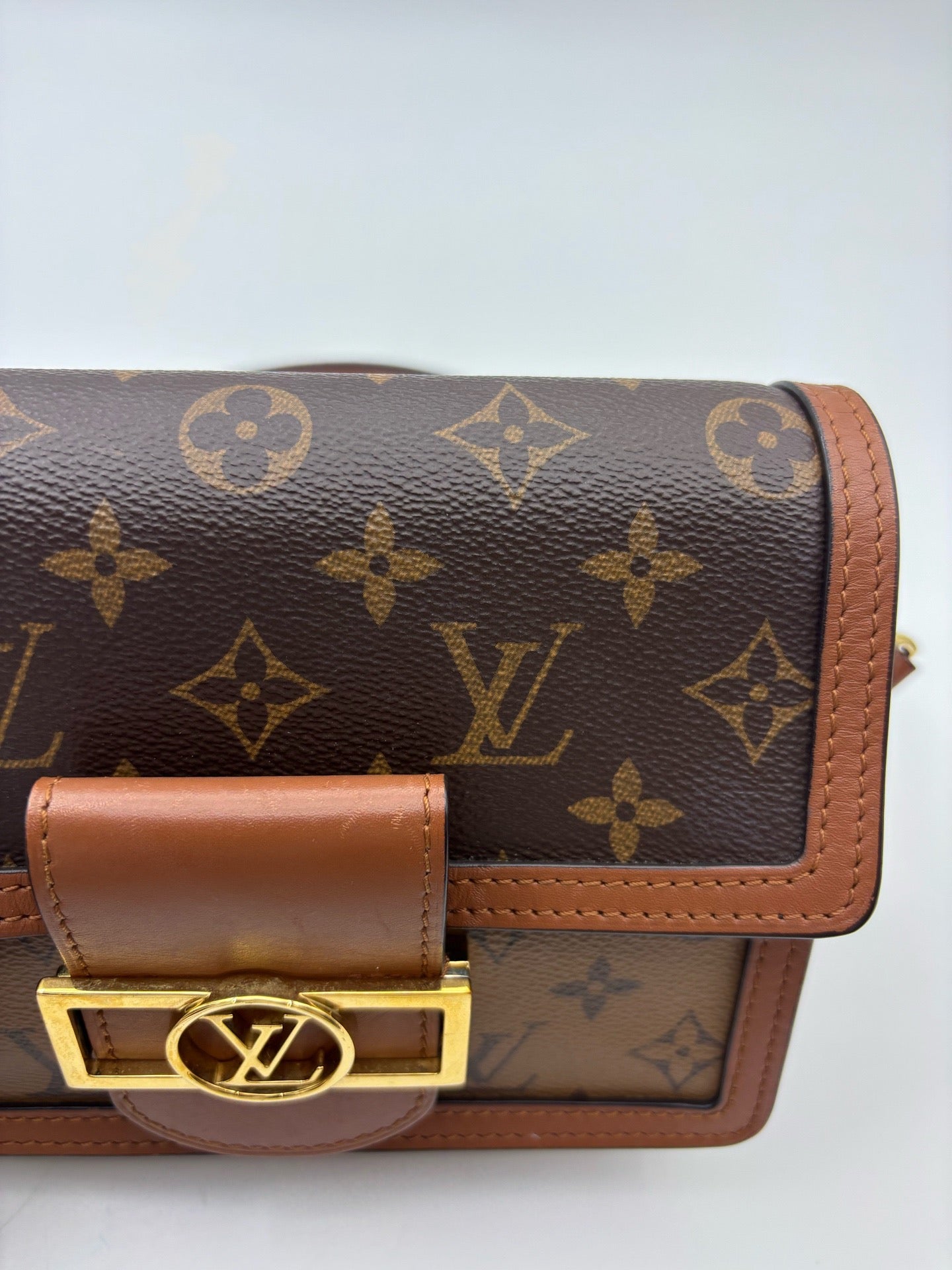 Louis Vuitton - Dauphine Mini - Leather - Brown - (mini)