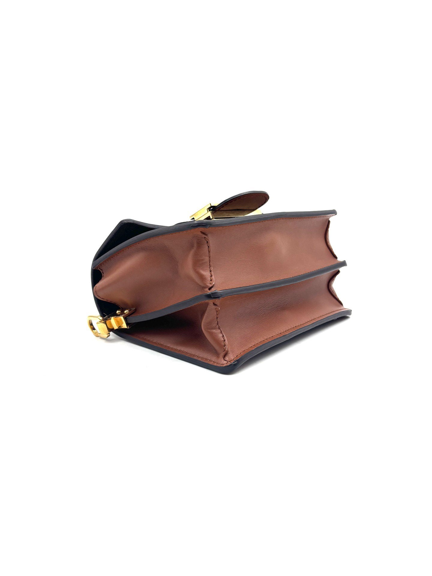 Louis Vuitton - Dauphine Mini - Monogram canvas with leather trim - Brown and Caramel - (mini)