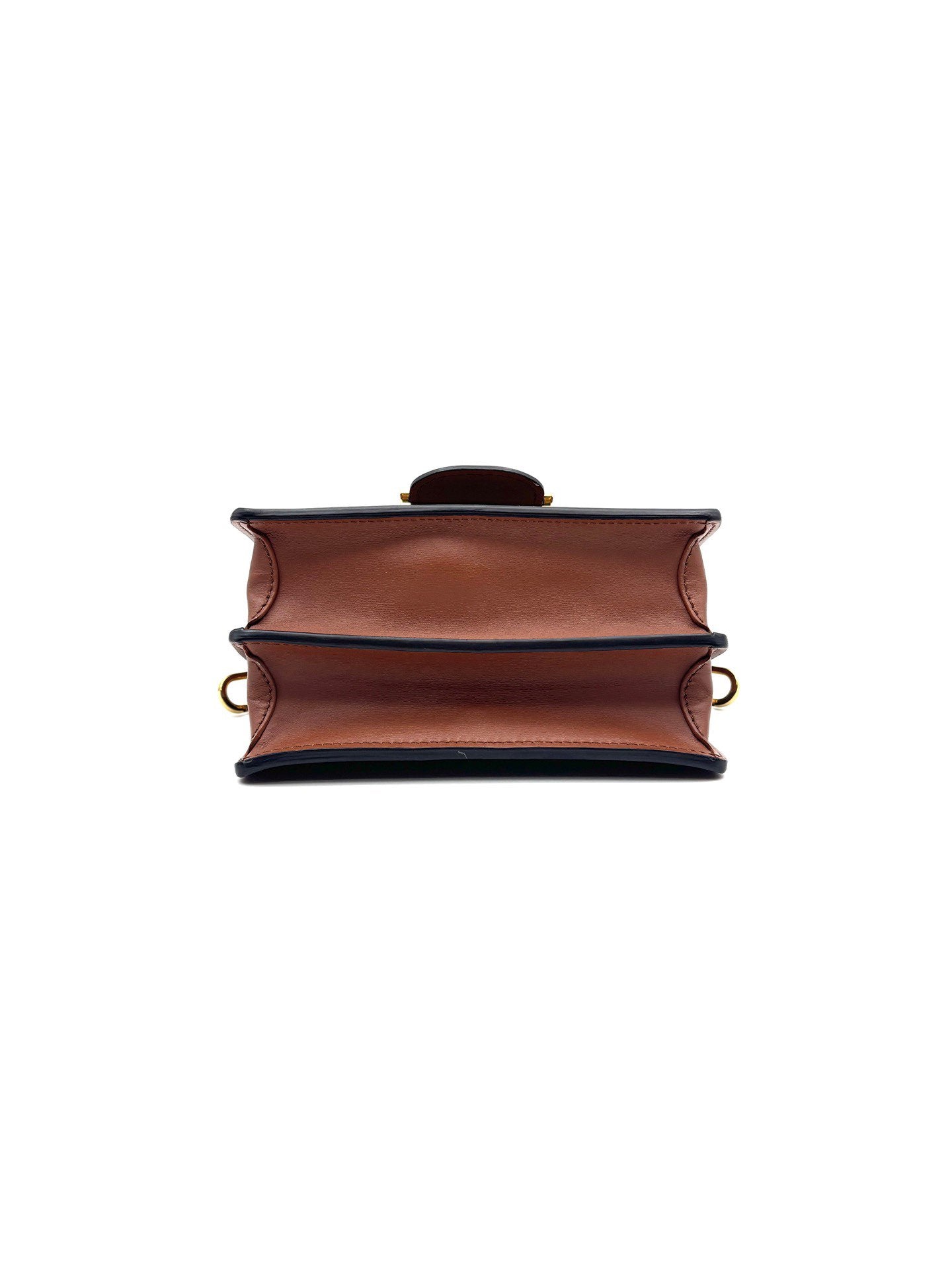 Louis Vuitton - Dauphine Mini - Monogram canvas with leather trim - Brown and Caramel - (mini)