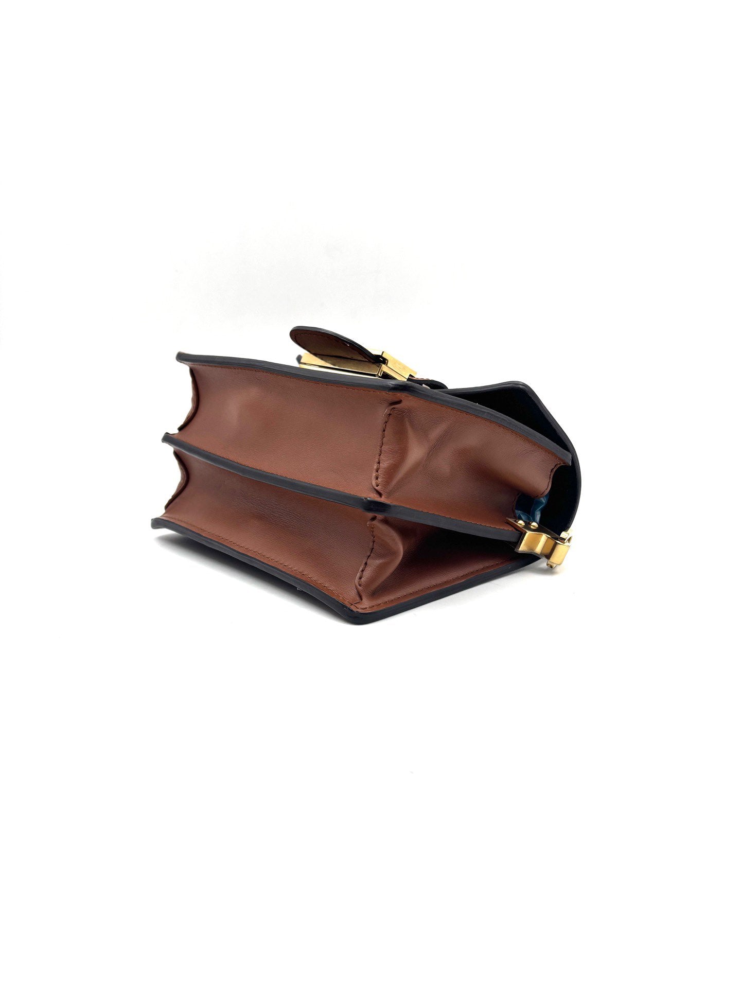 Louis Vuitton - Dauphine Mini - Monogram canvas with leather trim - Brown and Caramel - (mini)