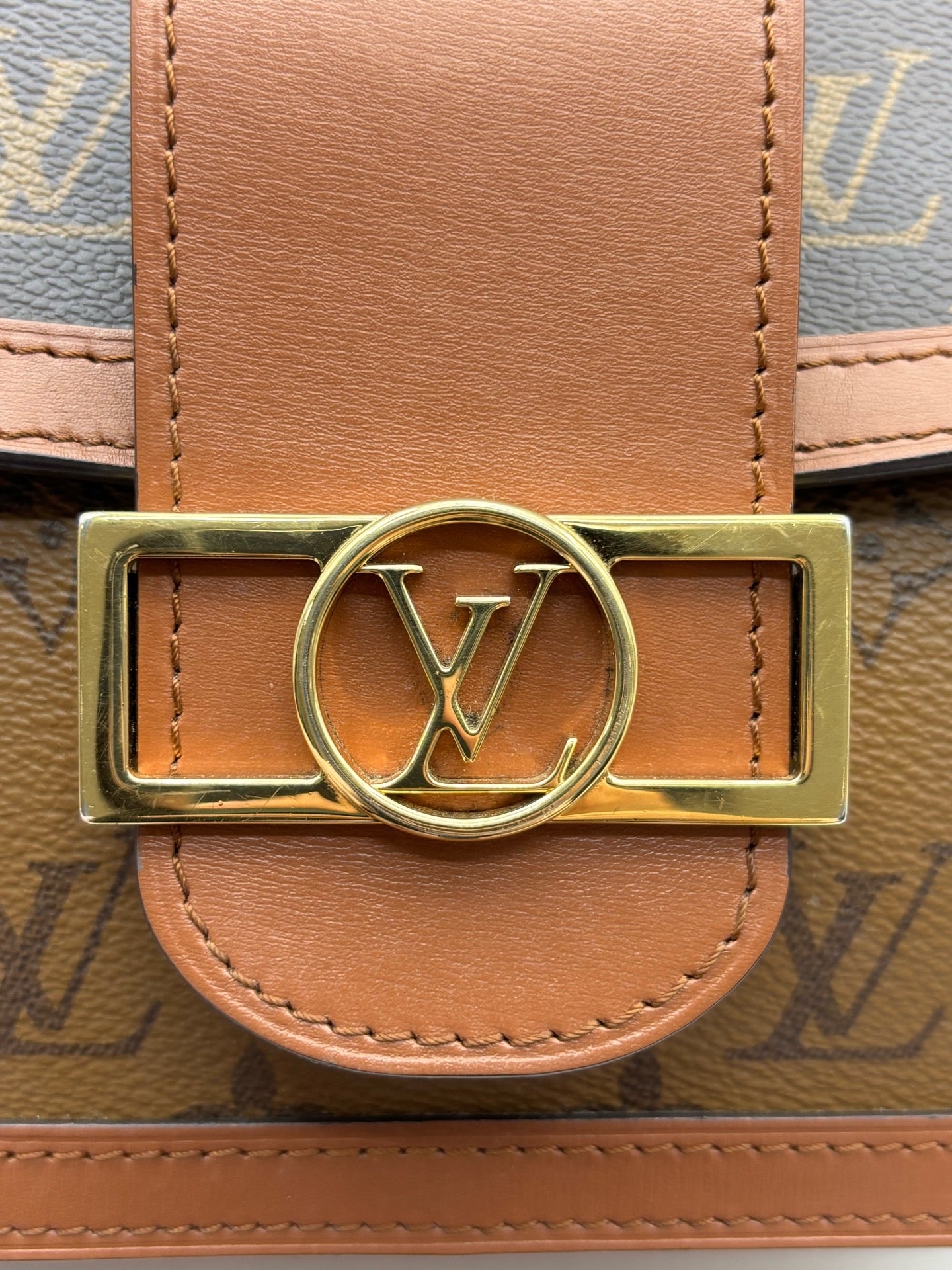 Louis Vuitton - Dauphine MM - Leather - Brown - (medium)