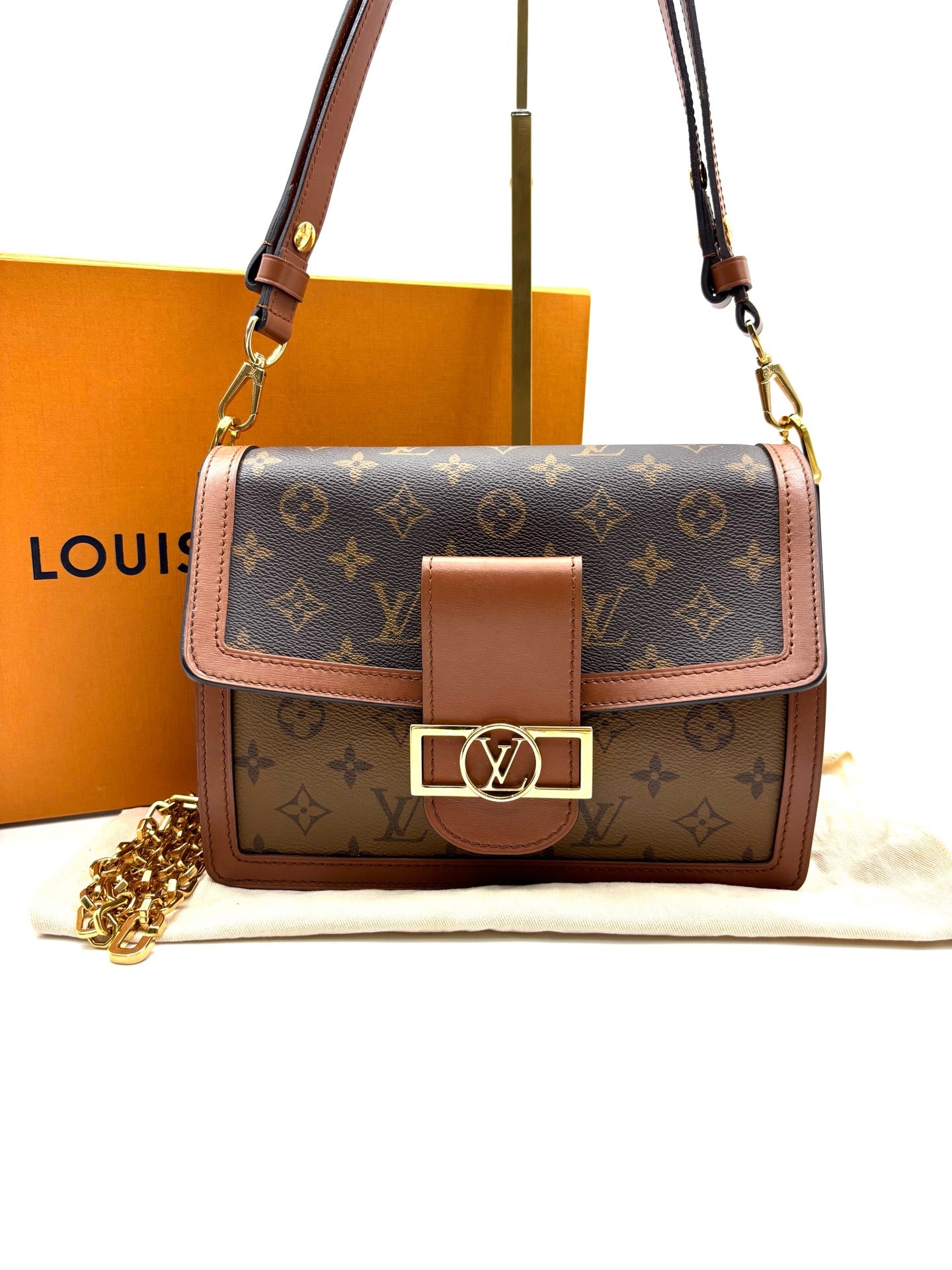Louis Vuitton - Dauphine MM - Synthetic - Brown - (medium)