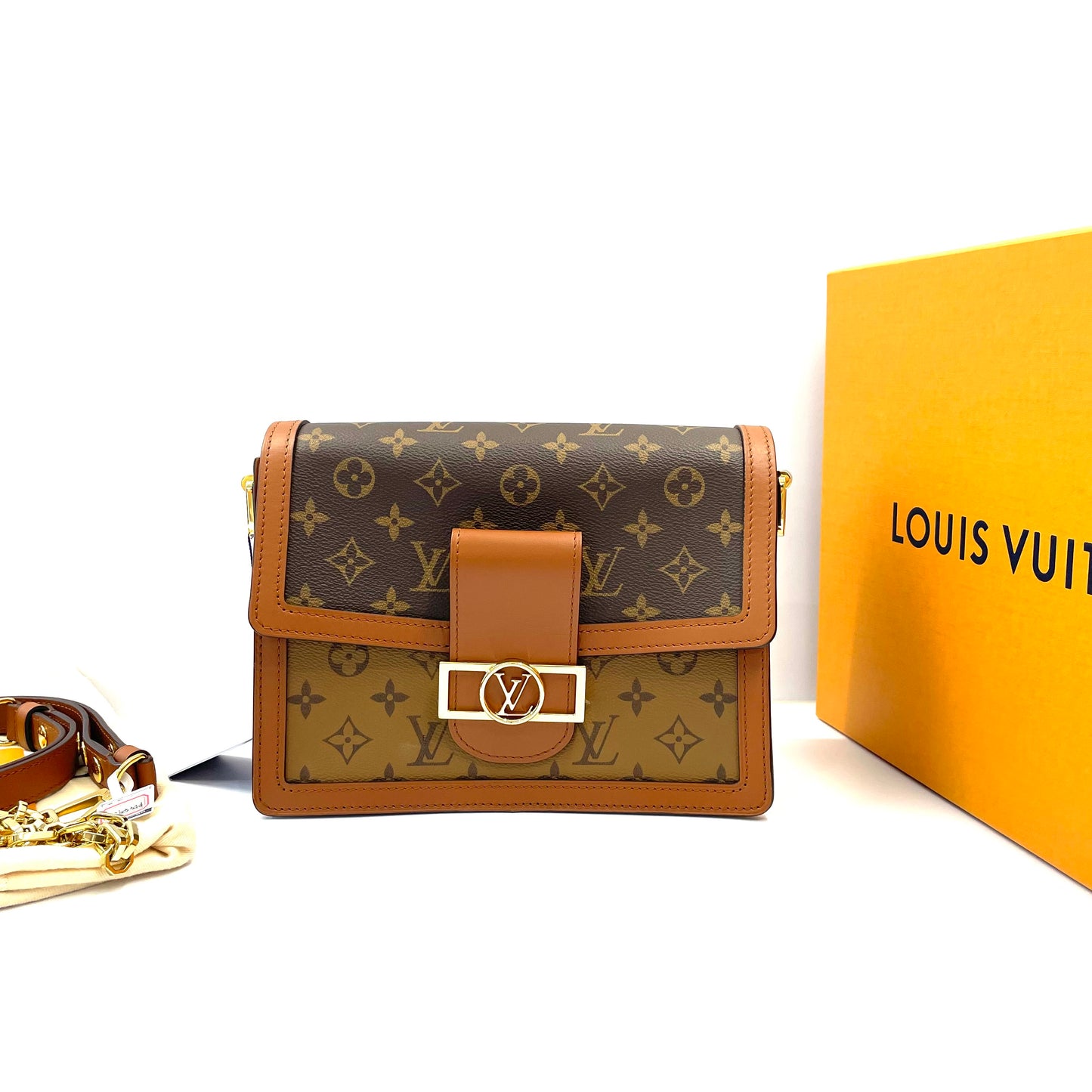 Louis Vuitton - Dauphine MM - Synthetic - Brown - (medium)