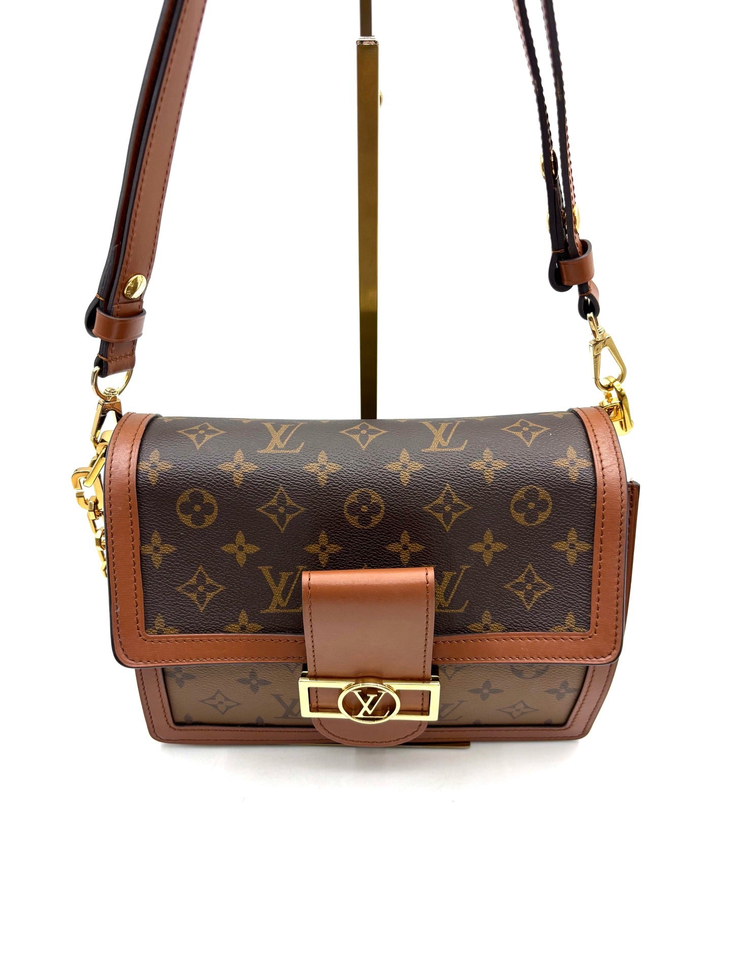 Louis Vuitton - Dauphine MM - Synthetic - Brown - (medium)