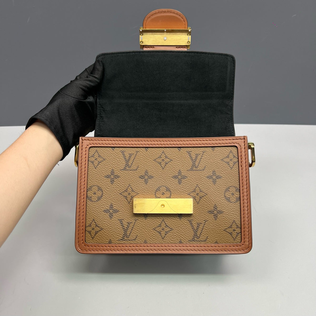 Louis Vuitton - Dauphine Small - Cloth - Brown - (small)