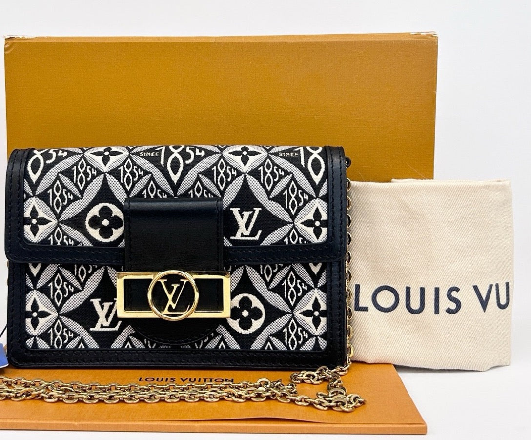 Louis Vuitton - Dauphine WOC - Cloth - Black - (mini)