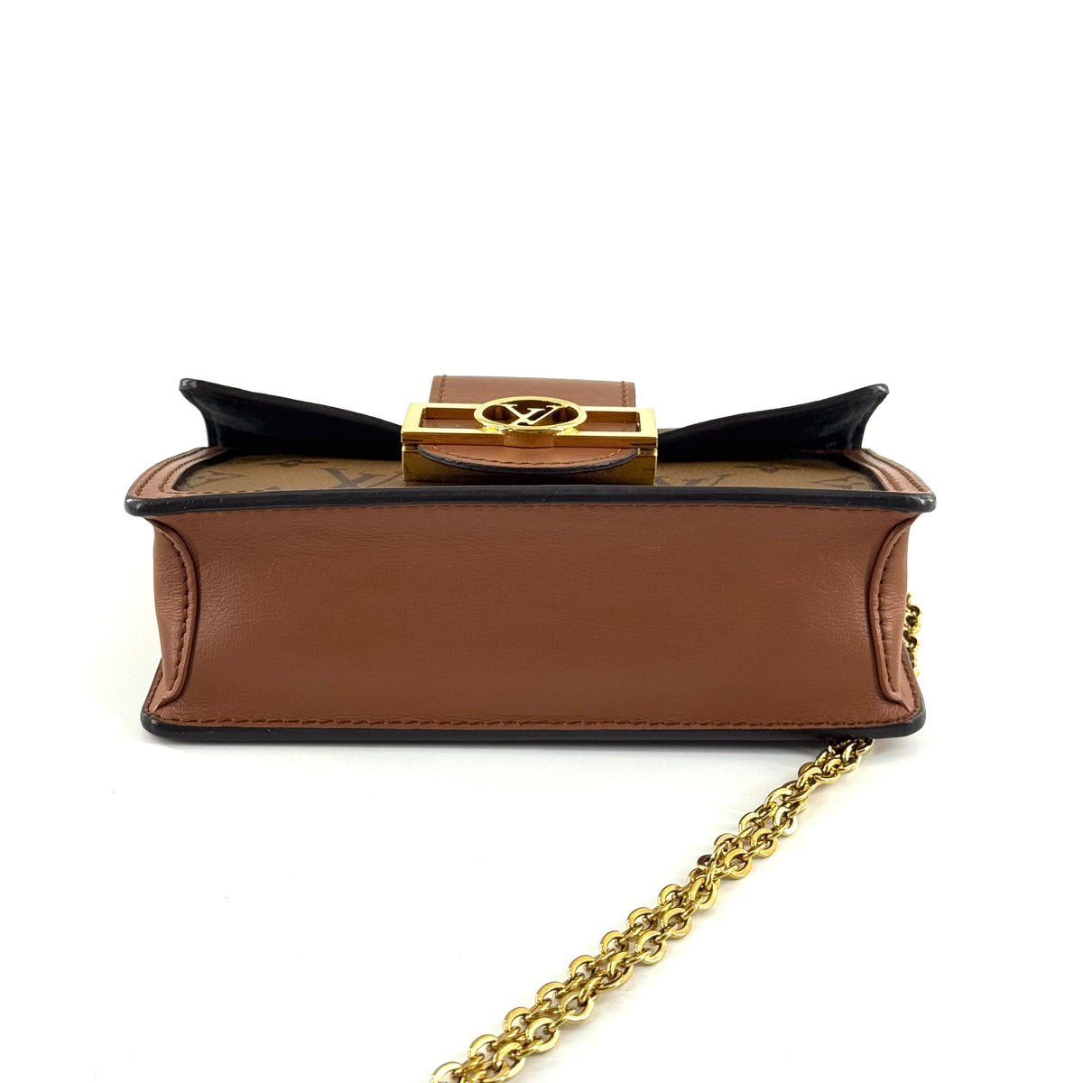 Louis Vuitton - Dauphine WOC - Leather - Brown - (mini)