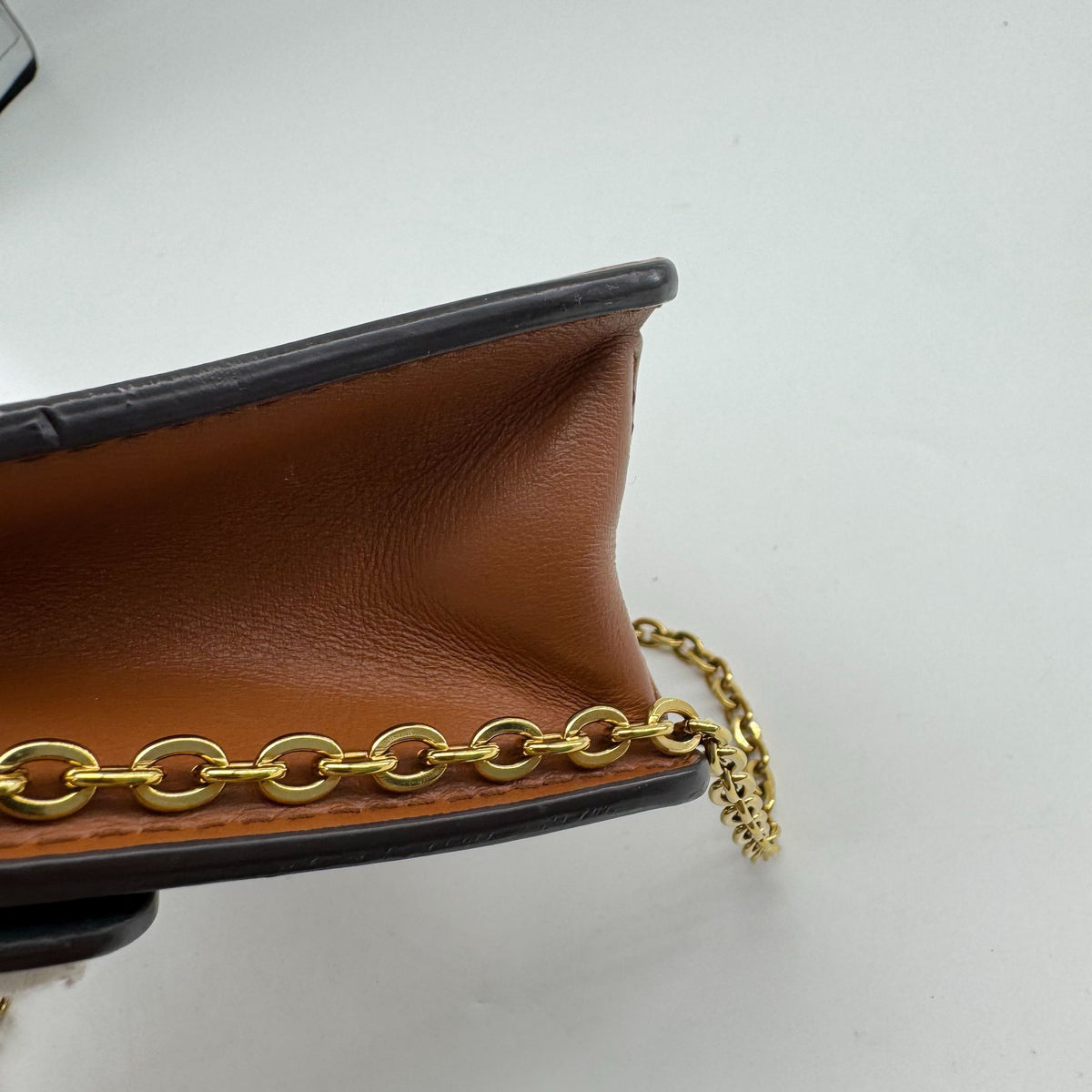 Louis Vuitton - Dauphine WOC - Leather - Brown - (mini)