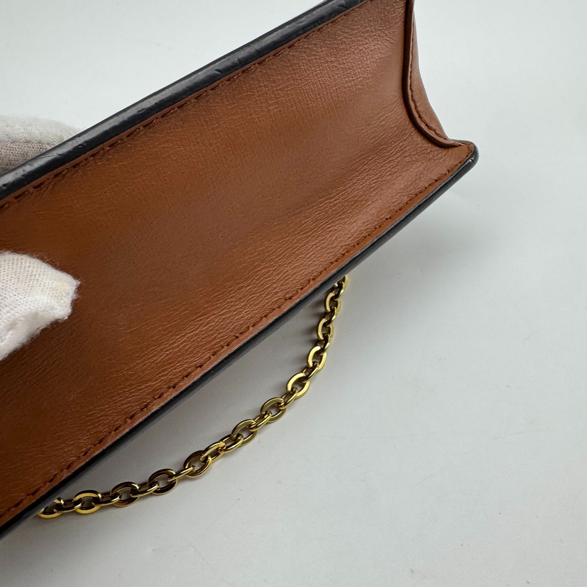 Louis Vuitton - Dauphine WOC - Leather - Brown - (mini)