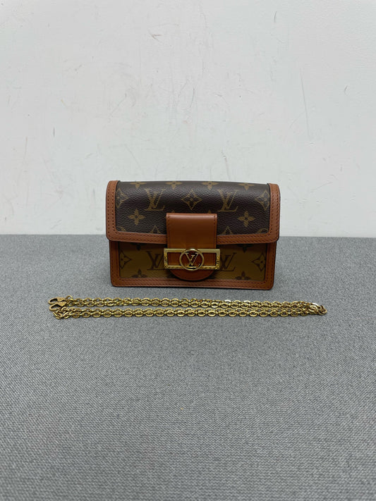 Louis Vuitton - Dauphine WOC - Synthetic - Brown - (mini)
