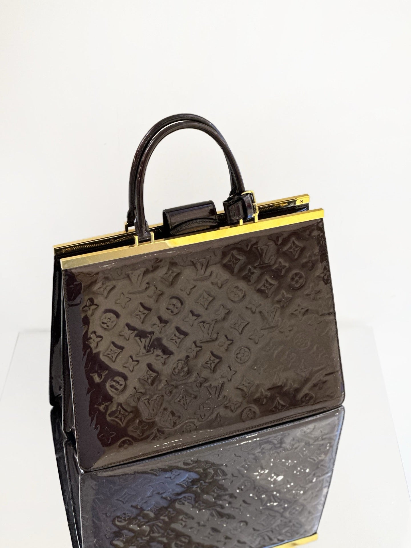 Louis Vuitton - Deesse GM - Patent leather - Burgundy - (large)
