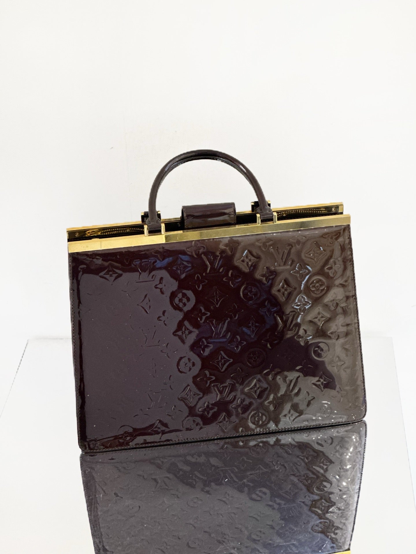 Louis Vuitton - Deesse GM - Patent leather - Burgundy - (large)