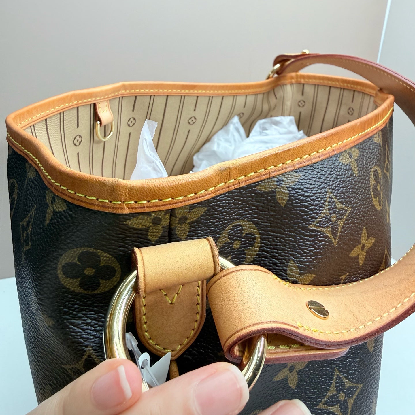 Louis Vuitton - Delightful - Cloth - Brown - (medium)