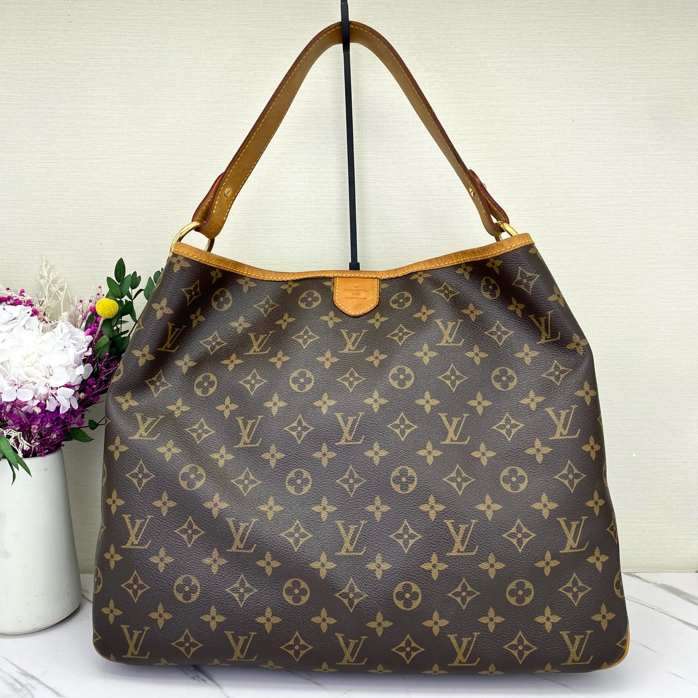 Louis Vuitton - Delightful - Leather - Brown - (large)