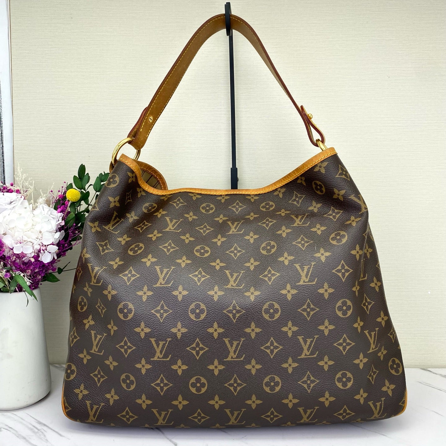 Louis Vuitton - Delightful - Leather - Brown - (large)