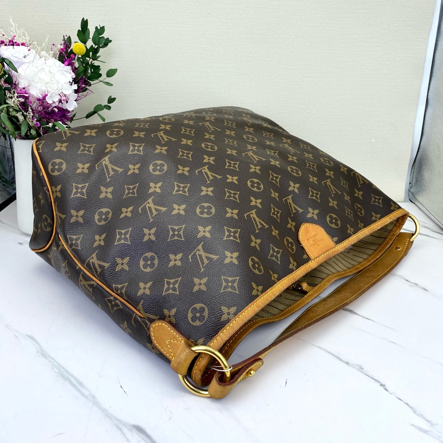 Louis Vuitton - Delightful - Leather - Brown - (large)
