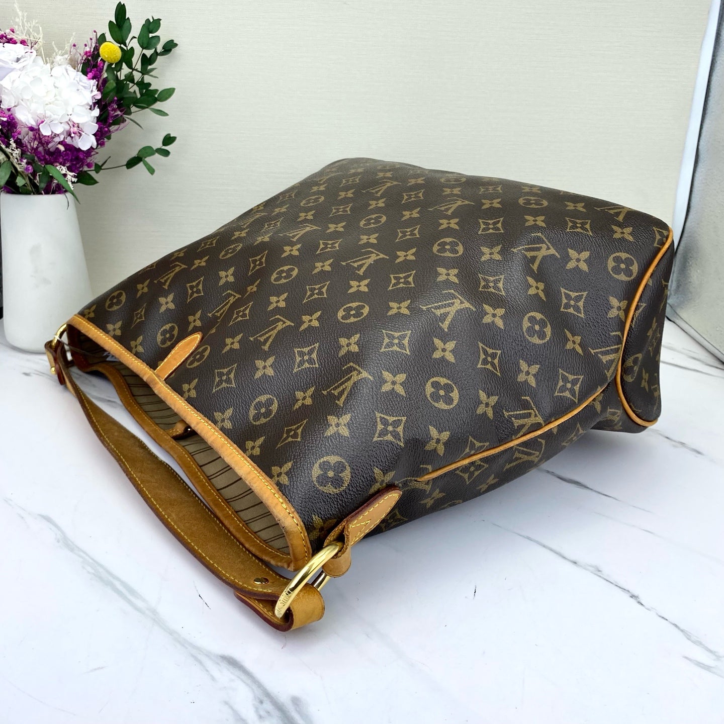 Louis Vuitton - Delightful - Leather - Brown - (large)