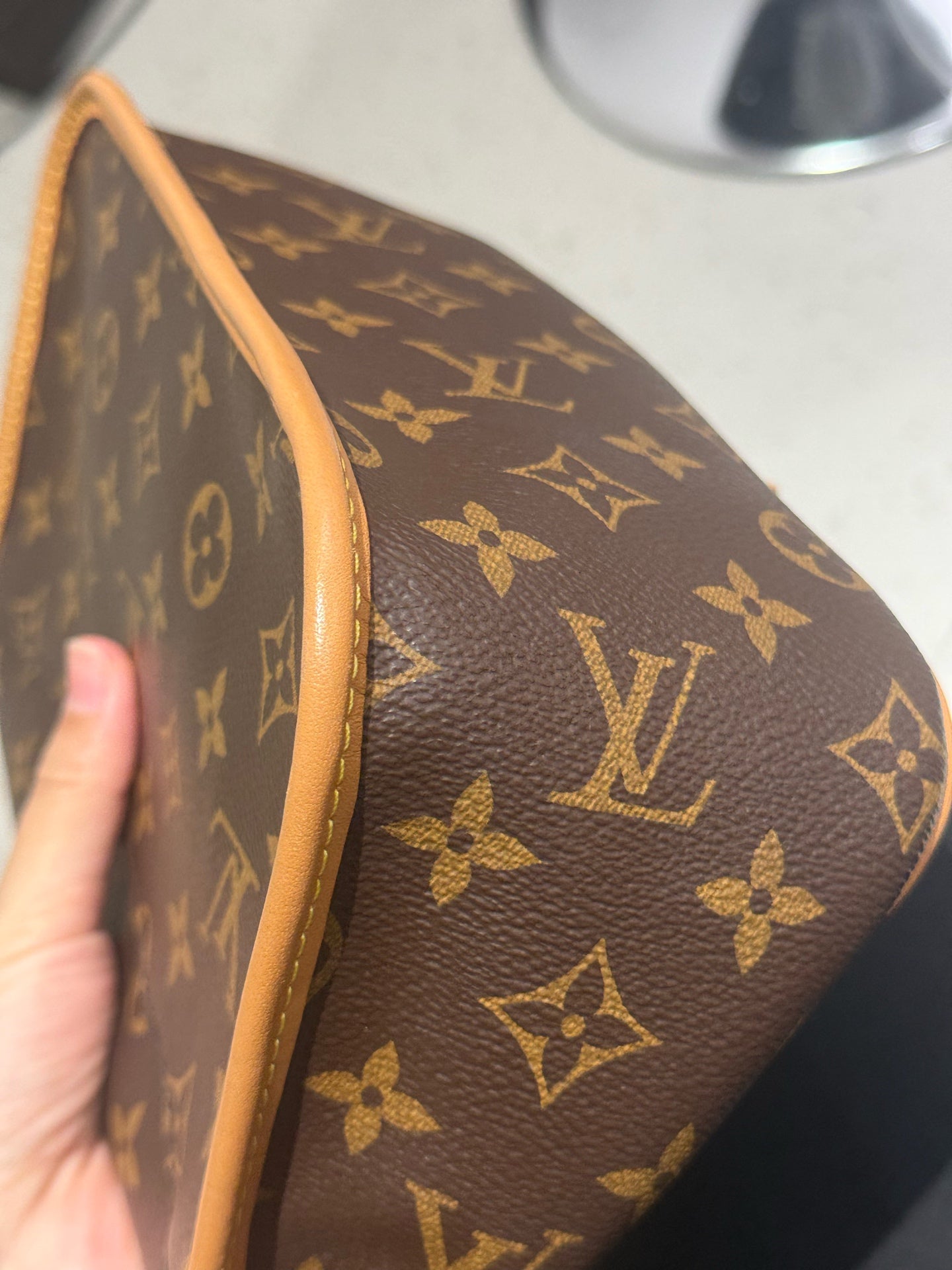 Louis Vuitton - Diane - Leather - Brown - (small)