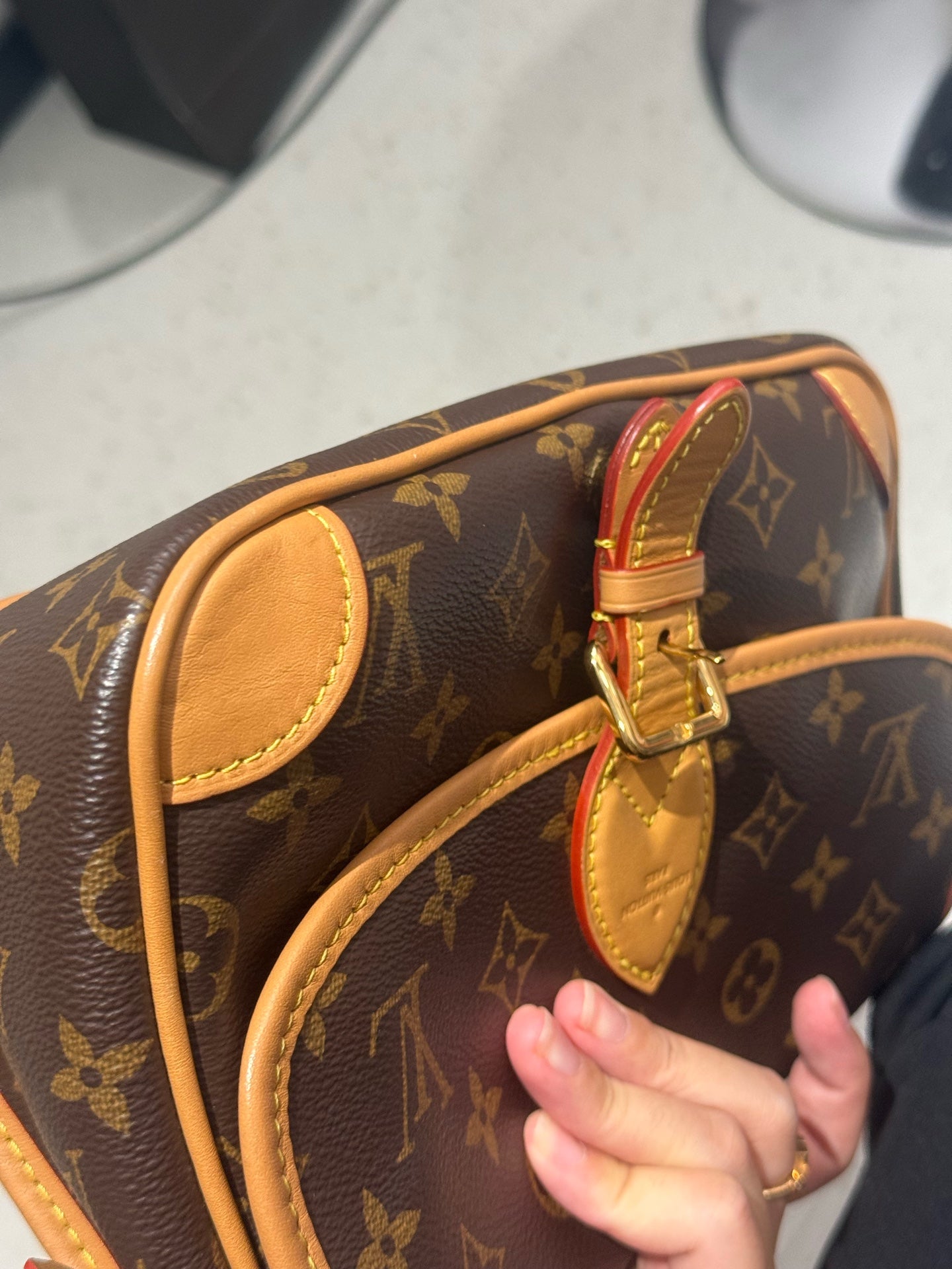 Louis Vuitton - Diane - Leather - Brown - (small)