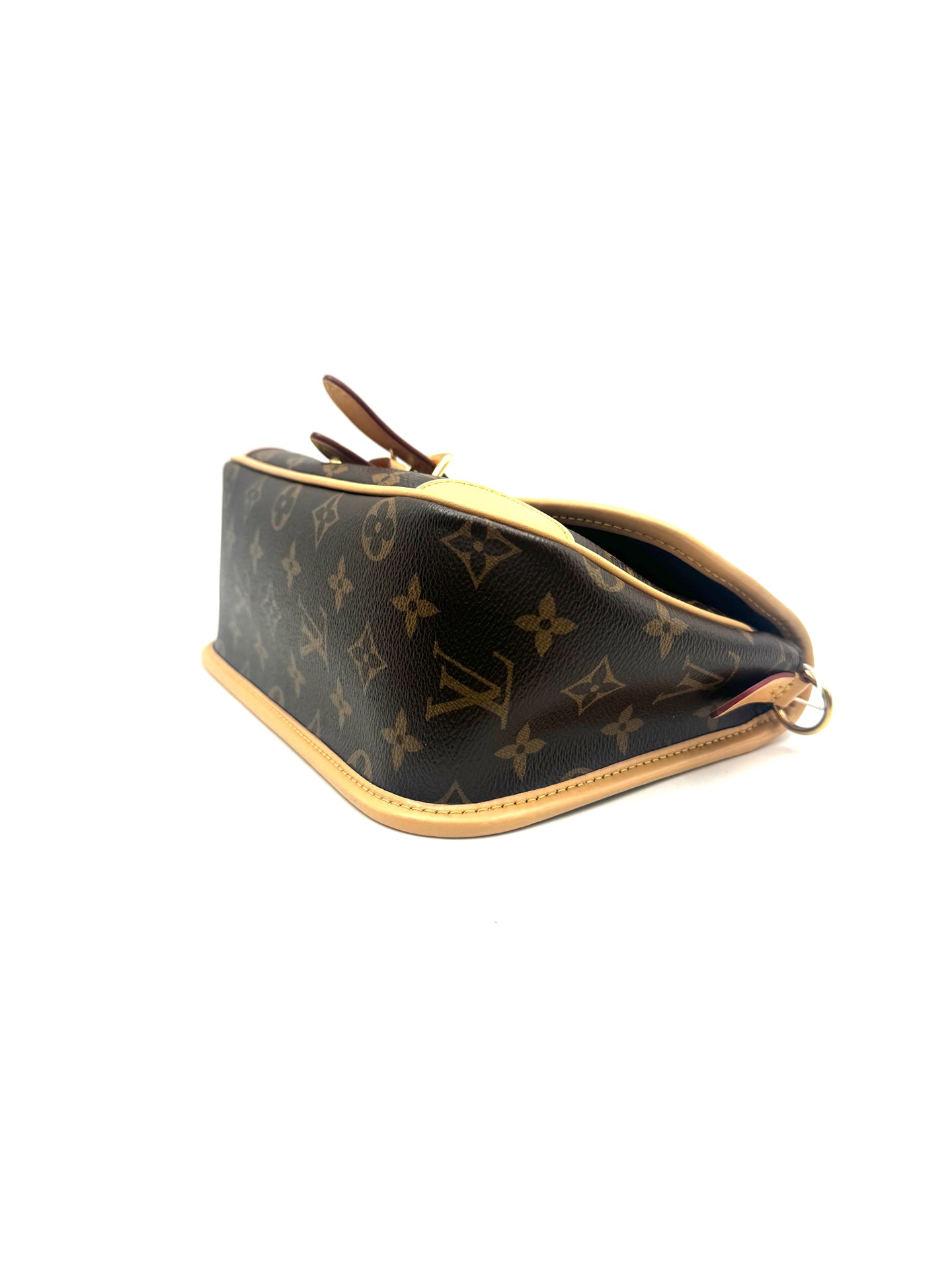 Louis Vuitton - Diane PM - Monogram coated canvas and natural cowhide leather - Brown - (small)
