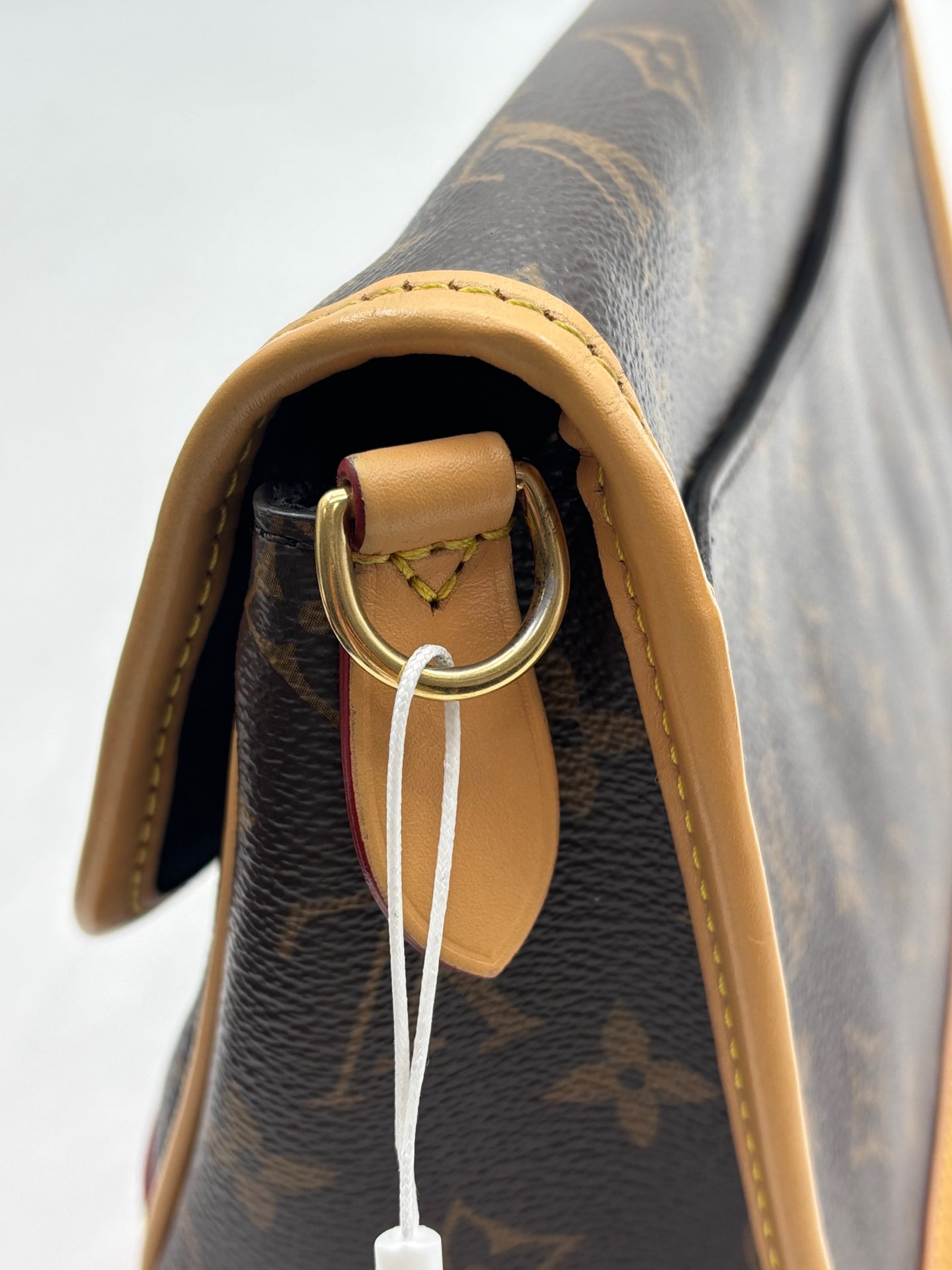 Louis Vuitton - Diane PM - Monogram coated canvas and natural cowhide leather - Brown - (small)