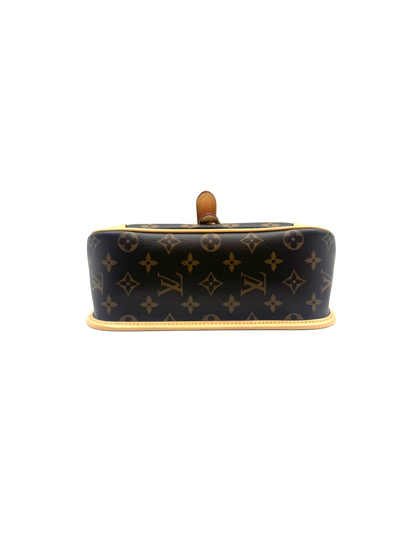 Louis Vuitton - Diane PM - Monogram coated canvas and natural cowhide leather - Brown - (small)