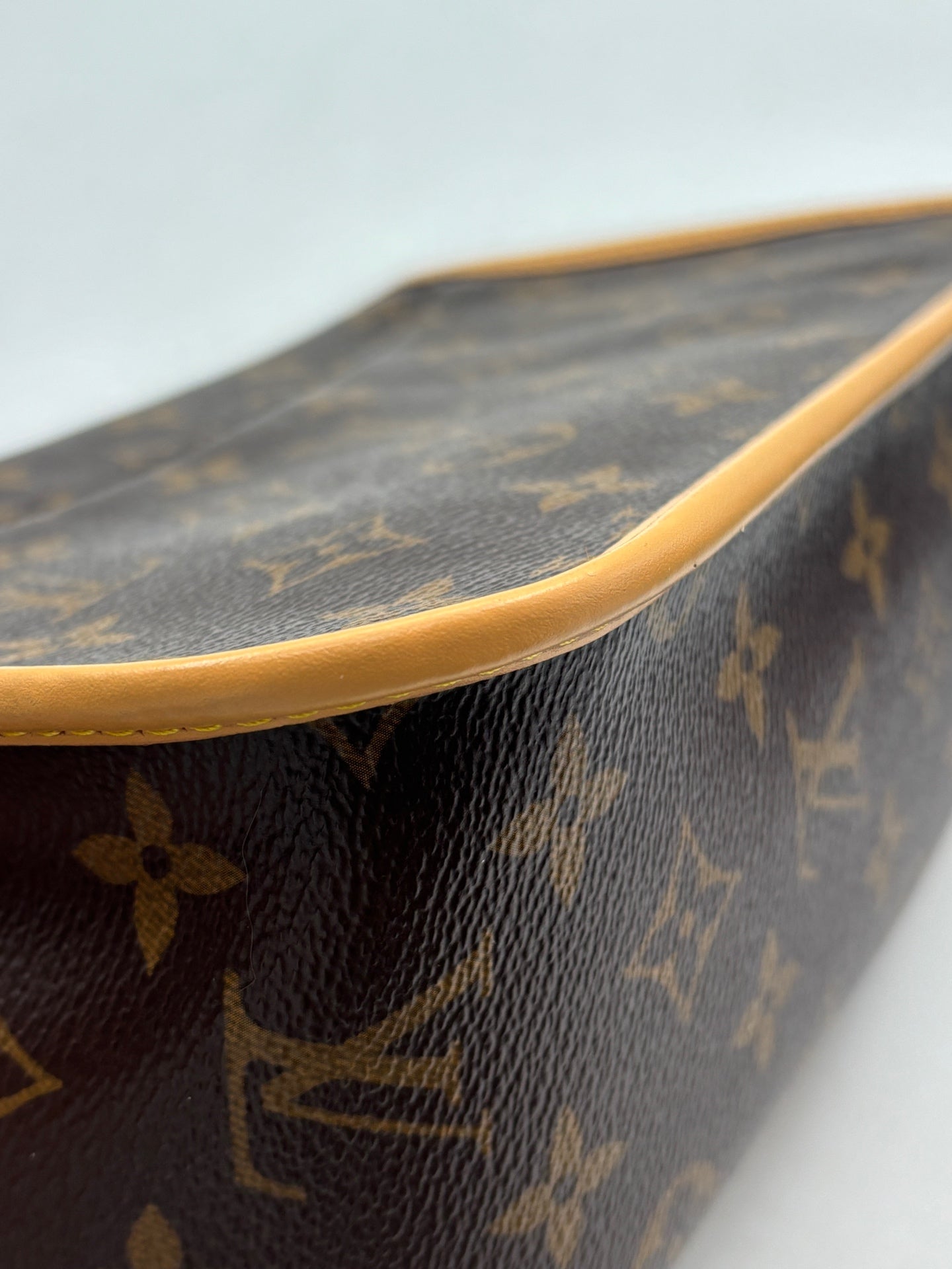 Louis Vuitton - Diane PM - Monogram coated canvas and natural cowhide leather - Brown - (small)