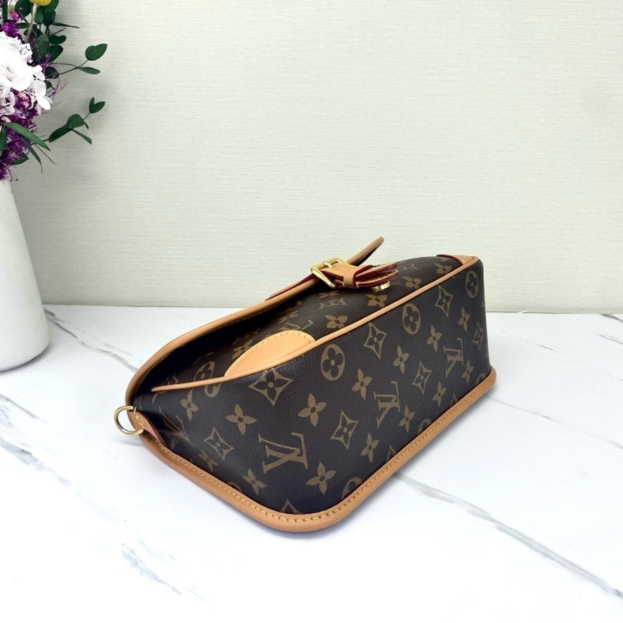 Louis Vuitton - Diane - Synthetic - Brown - (Small)