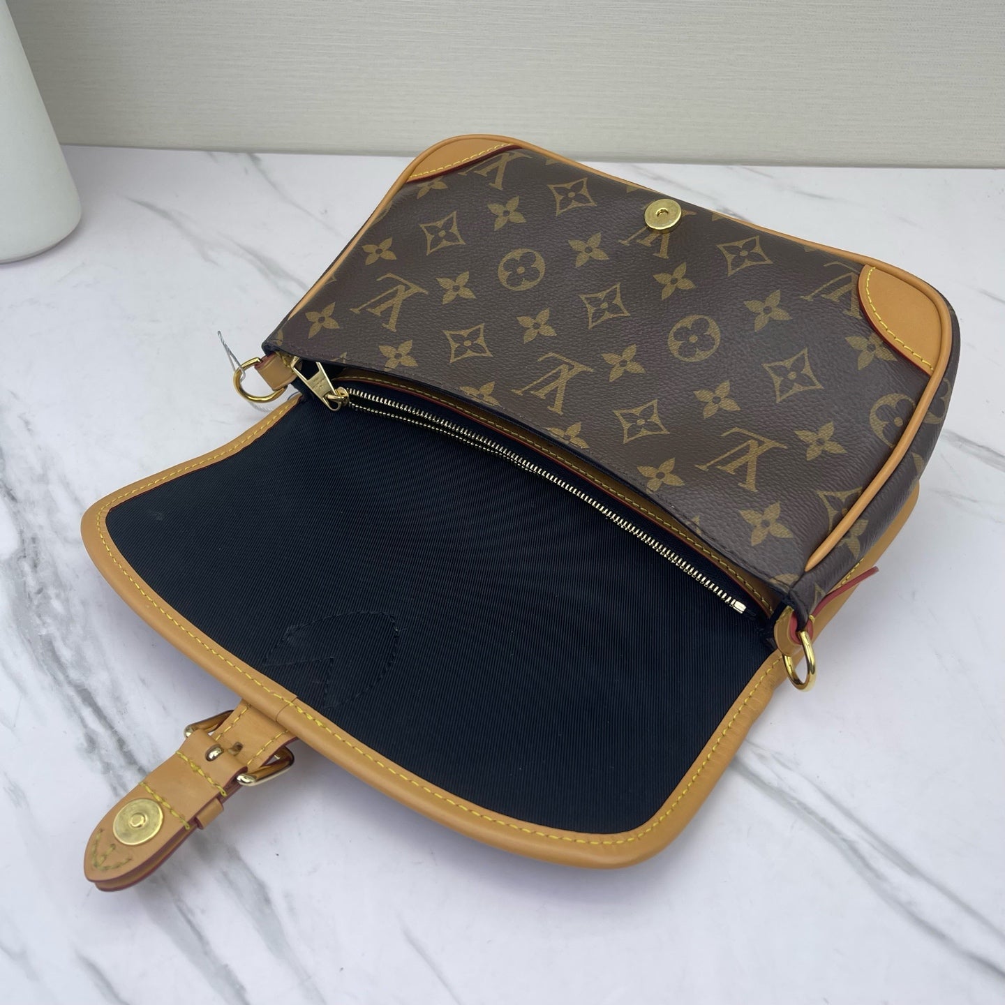 Louis Vuitton - Diane - Synthetic - Brown - (small)