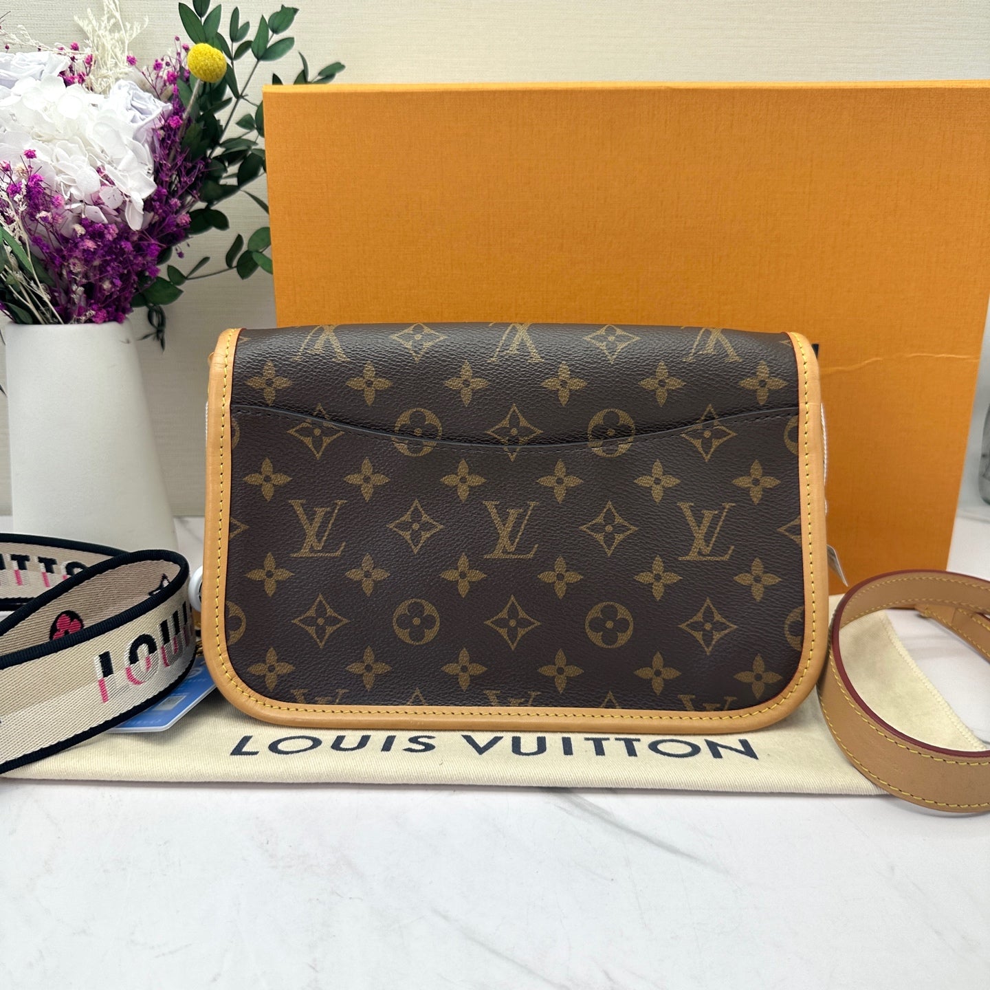 Louis Vuitton - Diane - Synthetic - Brown - (small)