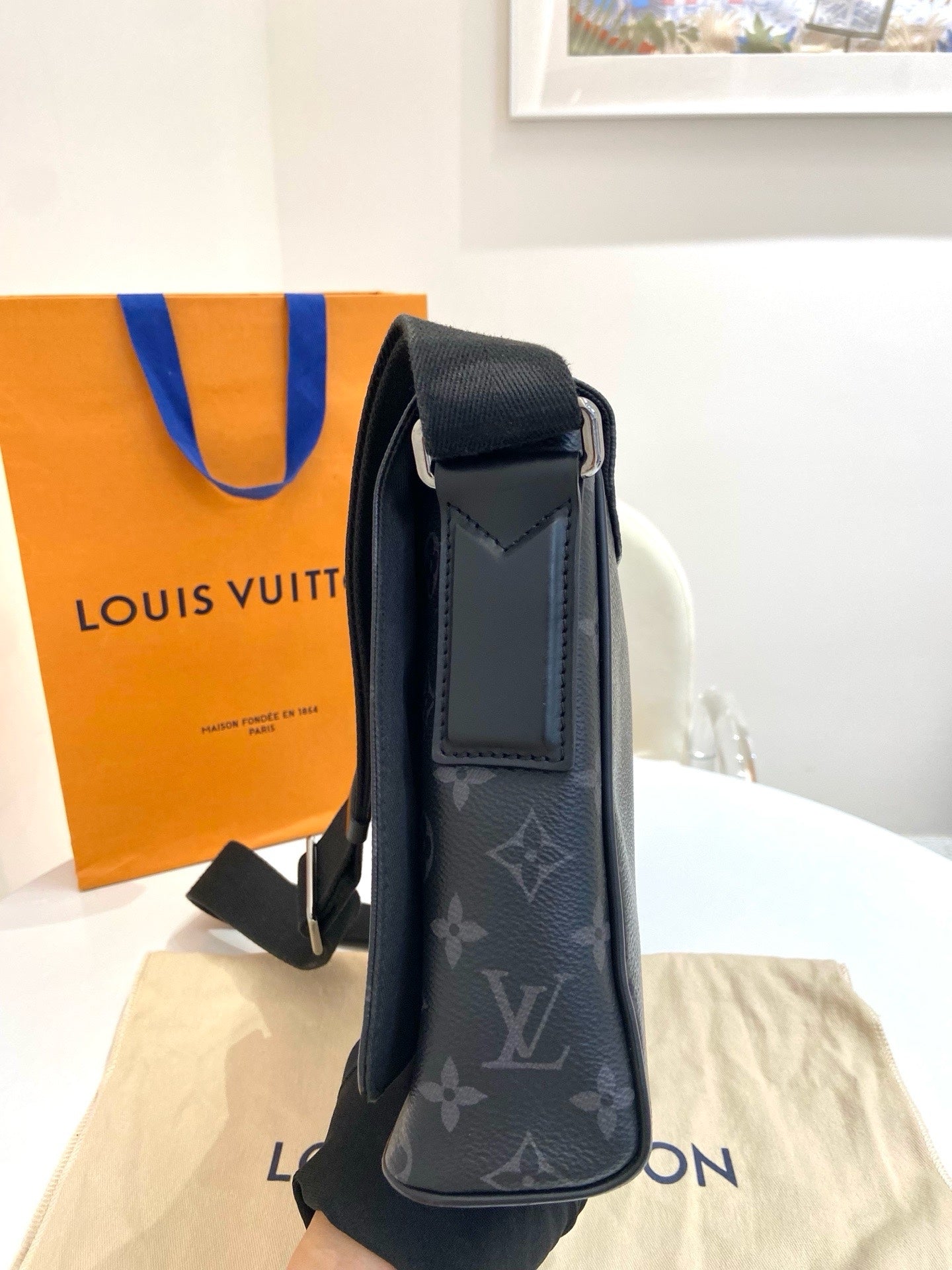 Louis Vuitton - District - Cloth - Black - (medium)