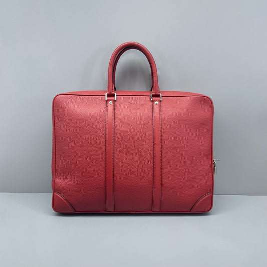 Louis Vuitton - Dossier - Leather - Red - (Large)